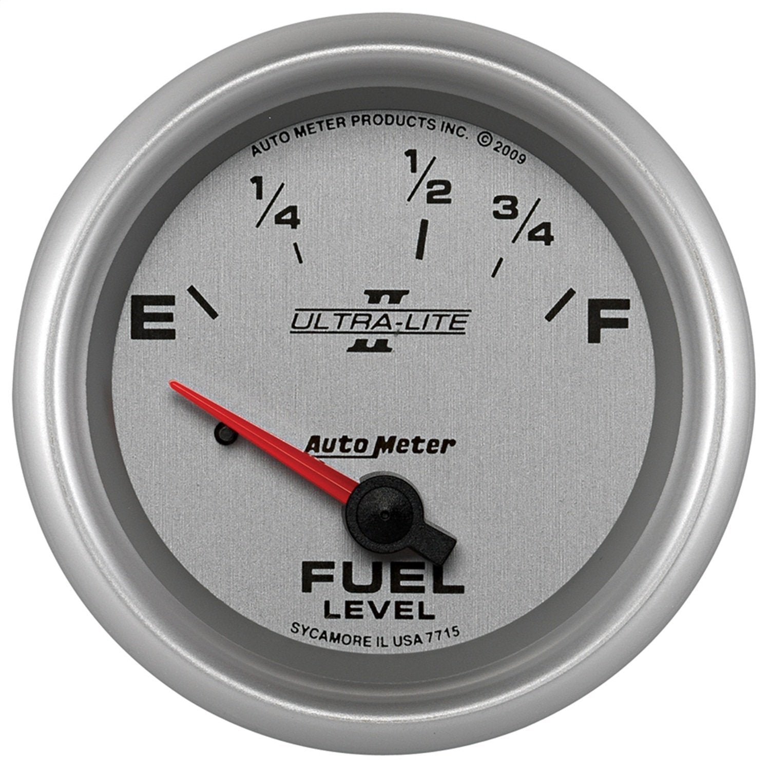 Auto Meter Ultra-Lite Pro II 2-5/8" 73 E/10 F Short Sweep Electric Fuel Level Gauge 7715