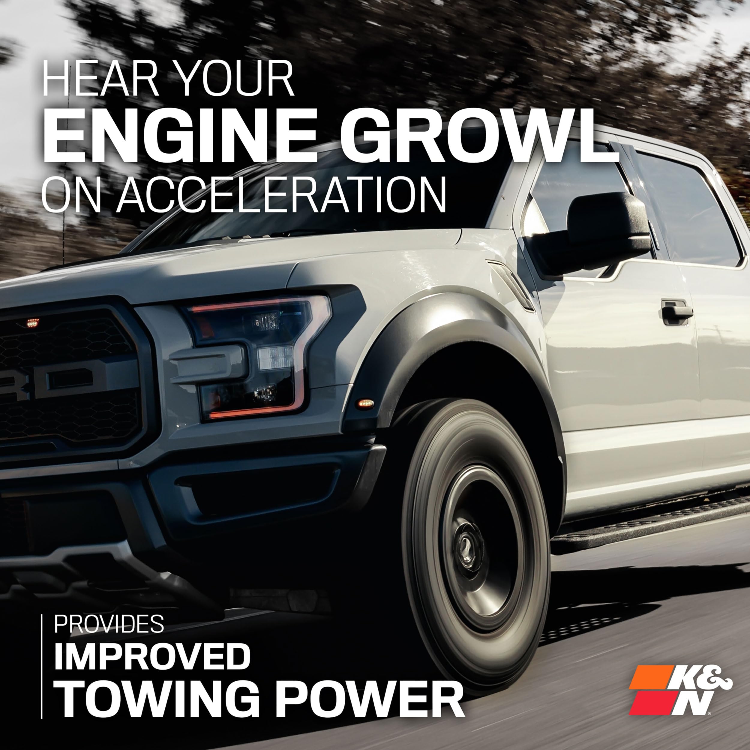 K&N Cold Air Intake Kit: High Performance, up to 10.1HP Increase / 10.4TQ: 50-State Legal: Compatible with 2018-2020 FORD F150, 57-9036