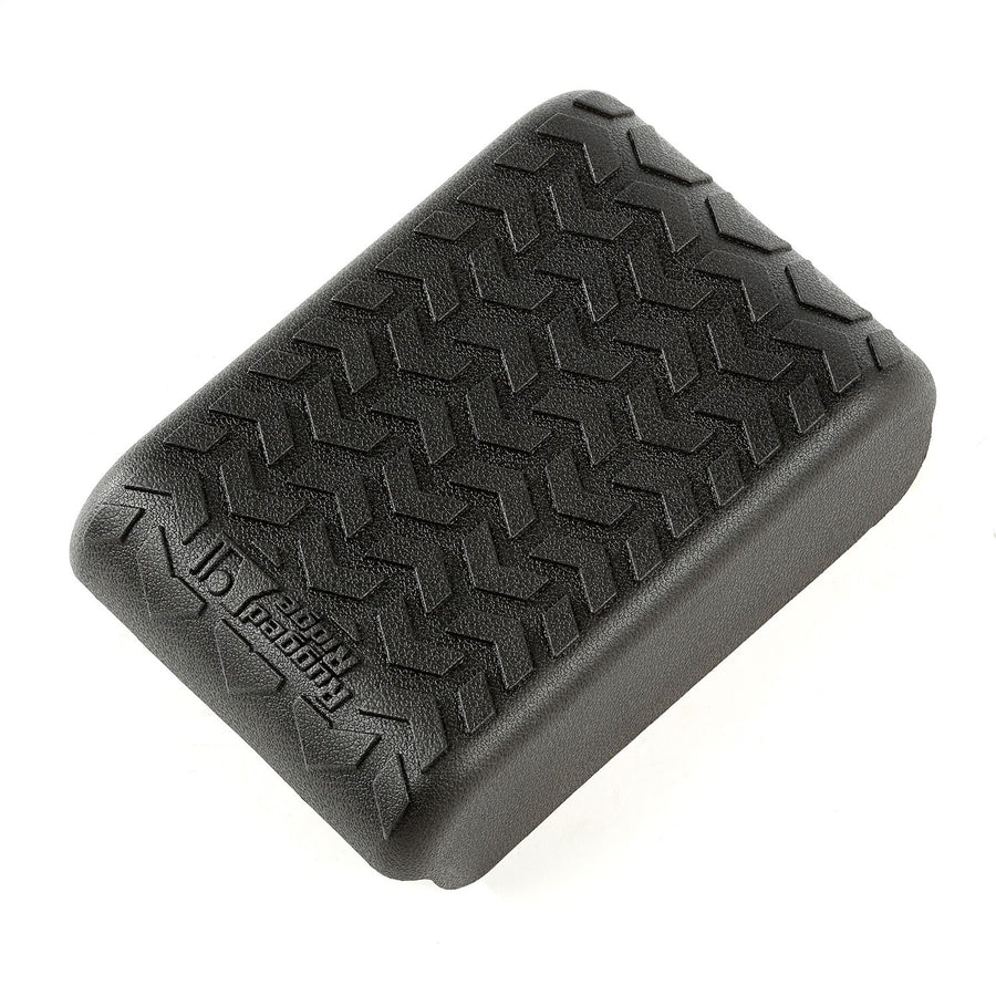 Center Console Cover Rugged Ridge for Jeep Wrangler JK | Polyurethane, Black | 13107.40 | Fits 2007-2010 Jeep Wrangler JK