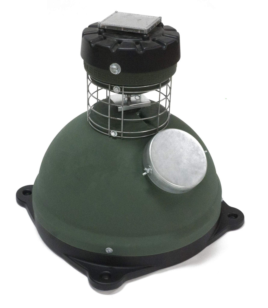 Game Feeder Capsule Feeder with 1000LB Capacity, 360-Degree Broadcast Hunting