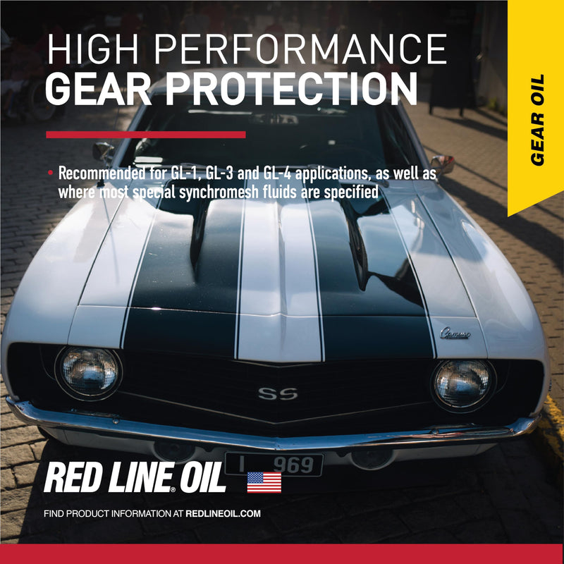 MT-90 Red Line 50304 75W-90 GL-4 Manual Transmission and Transaxle Lubricant (MTL)- 1 Quart