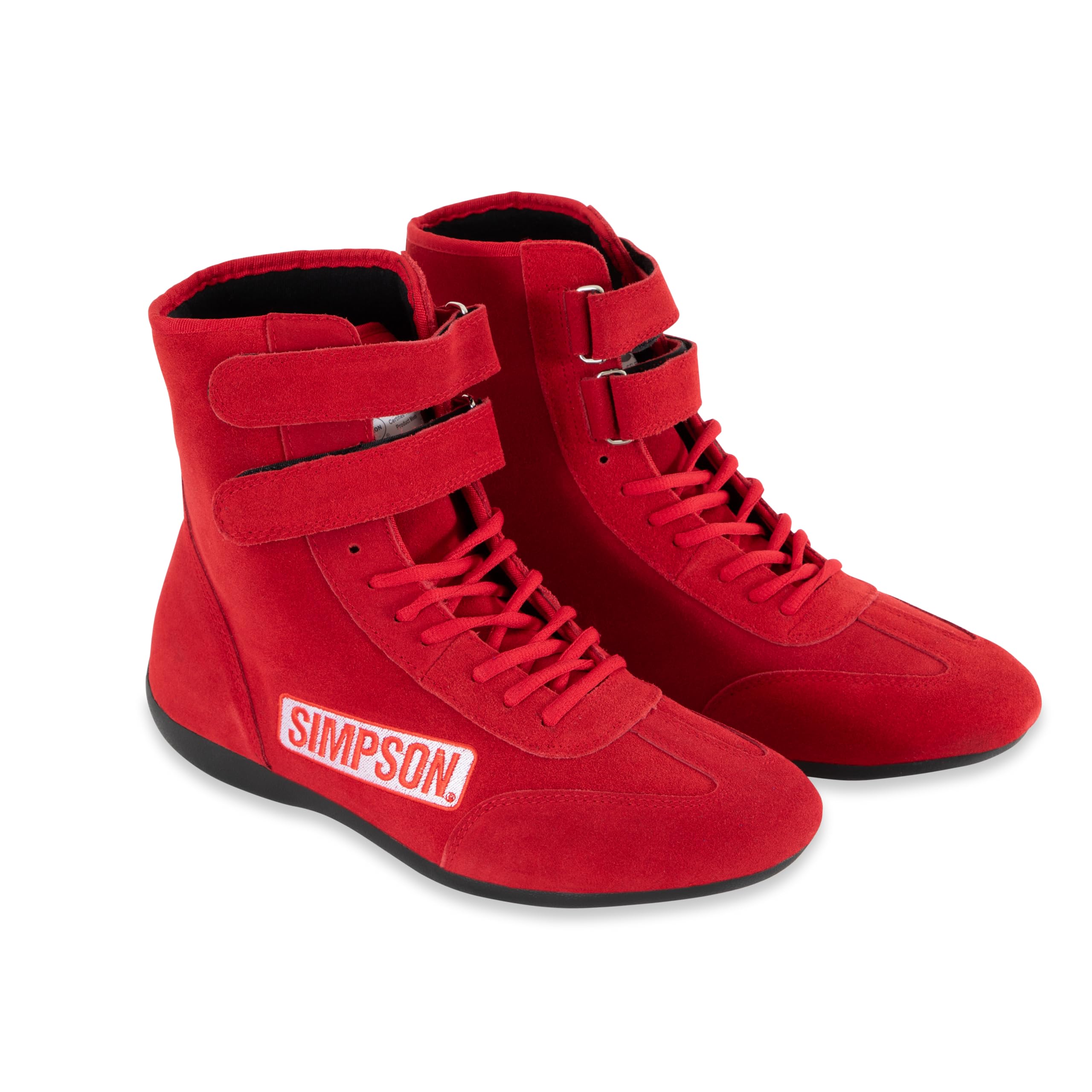Hightop Shoes Simpson Racing 28110R Red