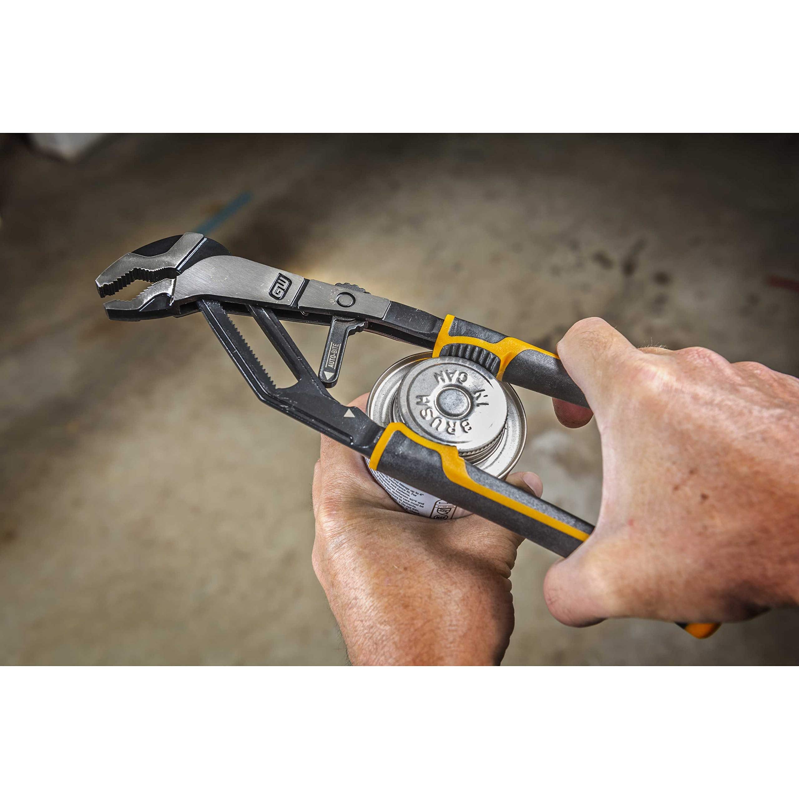 PITBULL GEARWRENCH 6" Auto-Bite Tongue & Groove Dual Material Pliers - 82590C