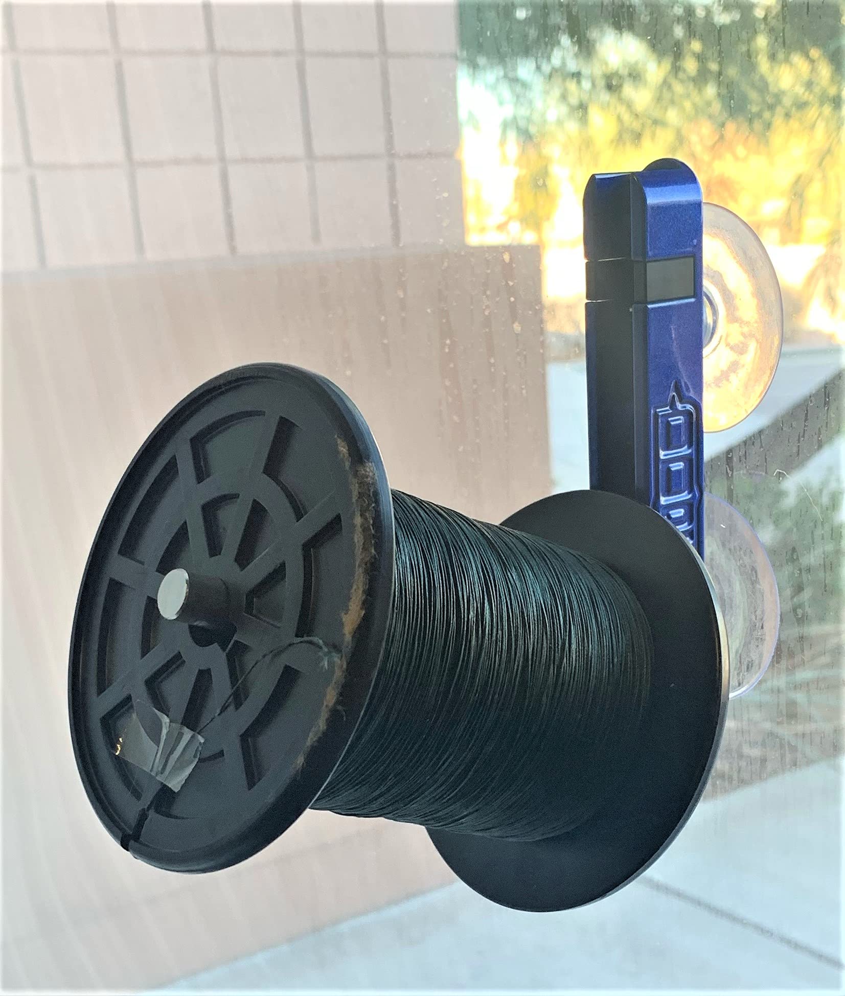 Fishing Spool Stix DD26 Fishing Line Spooling Tool (Blue)