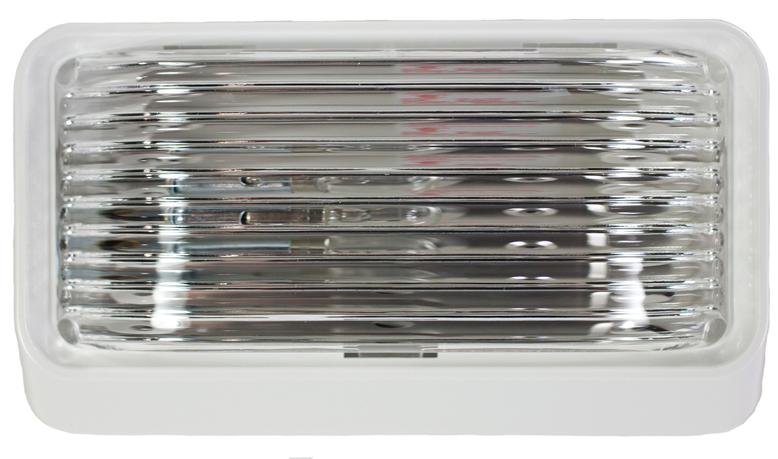 12V Arcon Universal Porch/Utility Light with Clear Lens and White Base