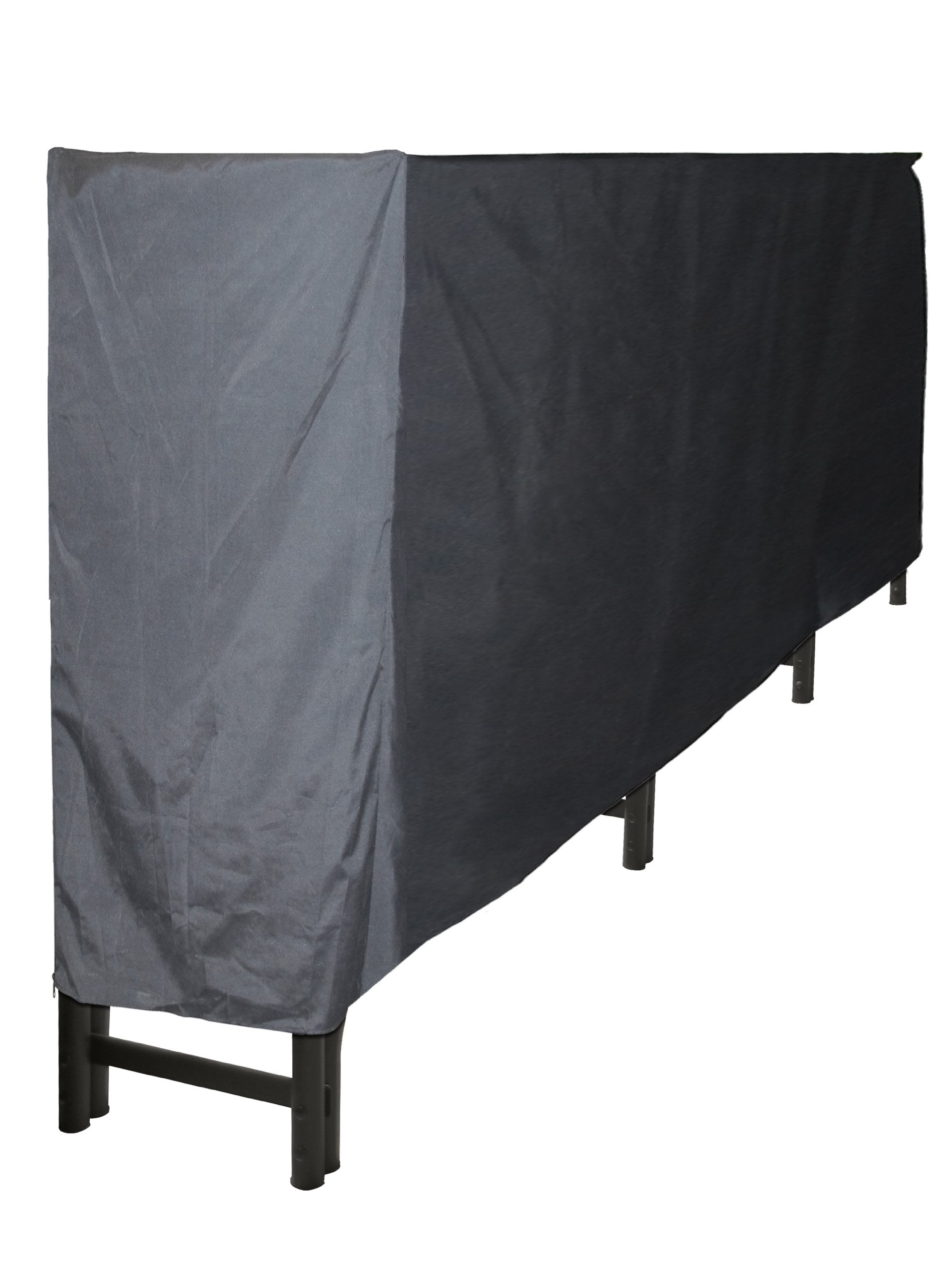 Premium Heavy Duty Pleasant Hearth Log Rack Cover, 12 Feet, Long Cover