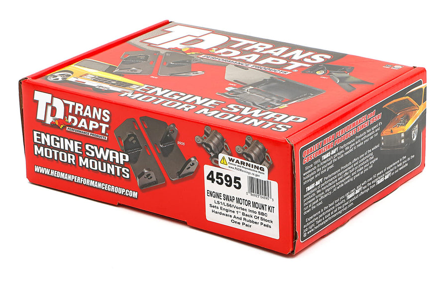Motor Mount Kit Trans-Dapt Performance 4595