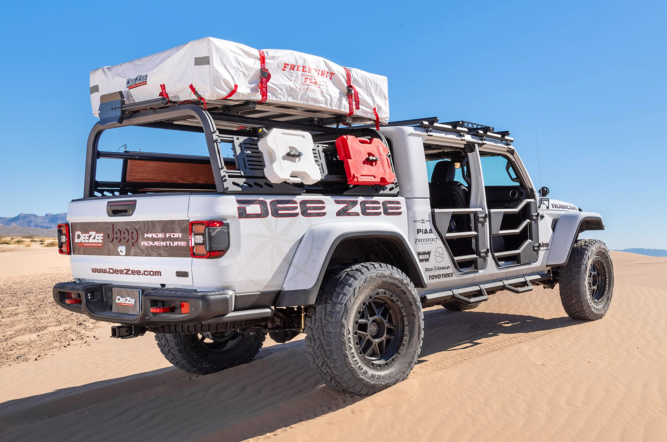 Dee Zee Teture Black DZ95054RTB Rear Aluminum Truck Rack