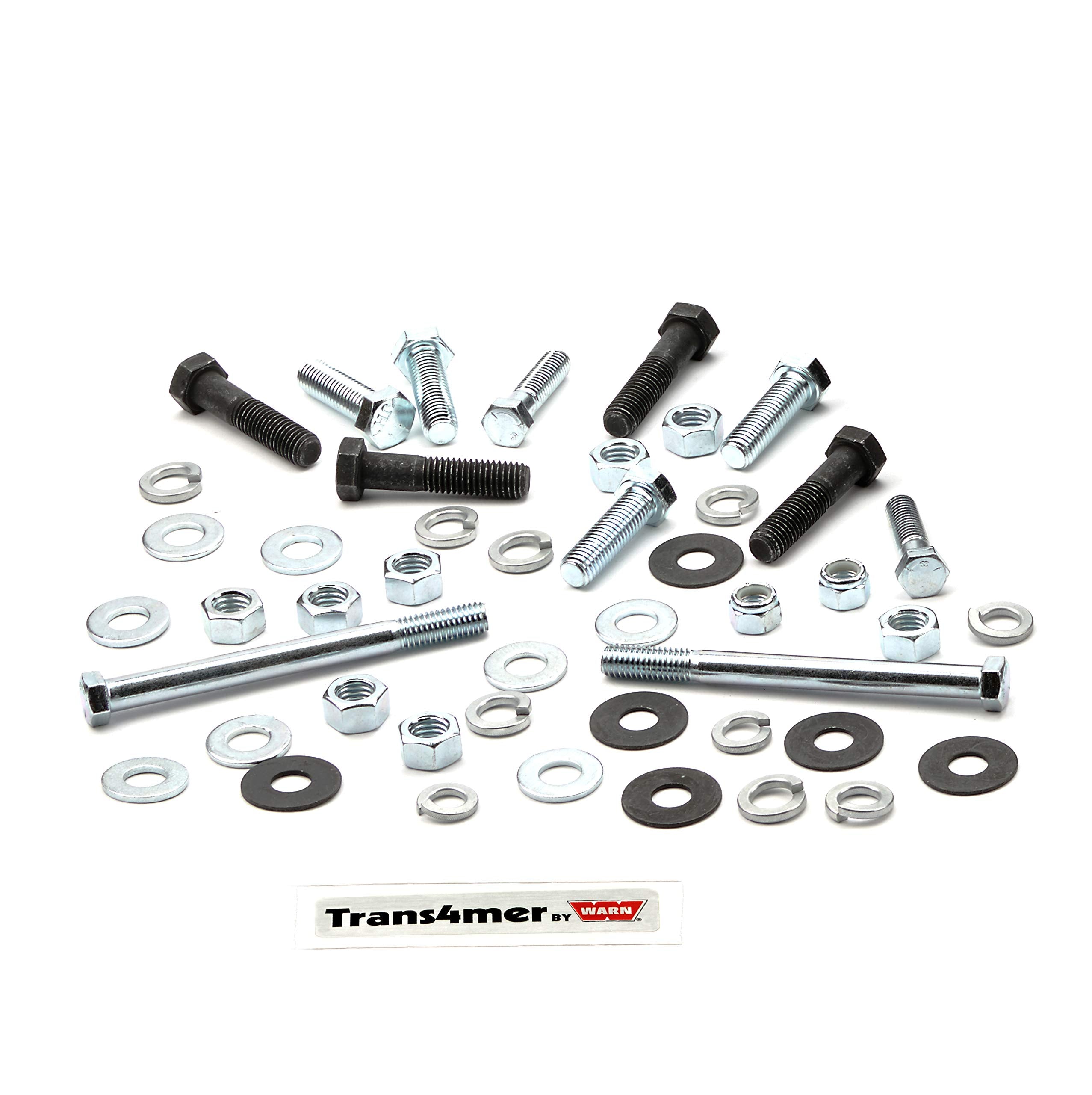 Gen II Trans4mer WARN 100836 Winch Mount Bracket Kit, Fits: Ford F150 4WD Standard and Ecoboost