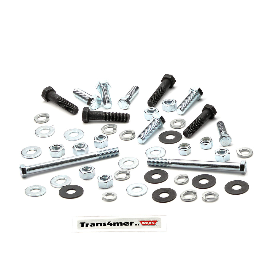 Gen II Trans4mer WARN 100836 Winch Mount Bracket Kit, Fits: Ford F150 4WD Standard and Ecoboost