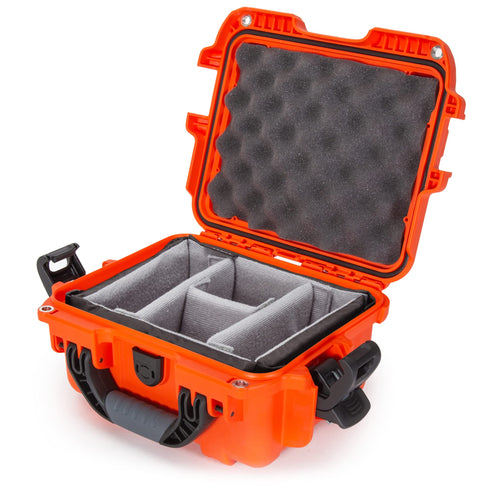 Waterproof Nanuk 905 Hard Case with Padded Dividers - Orange (905-2003)