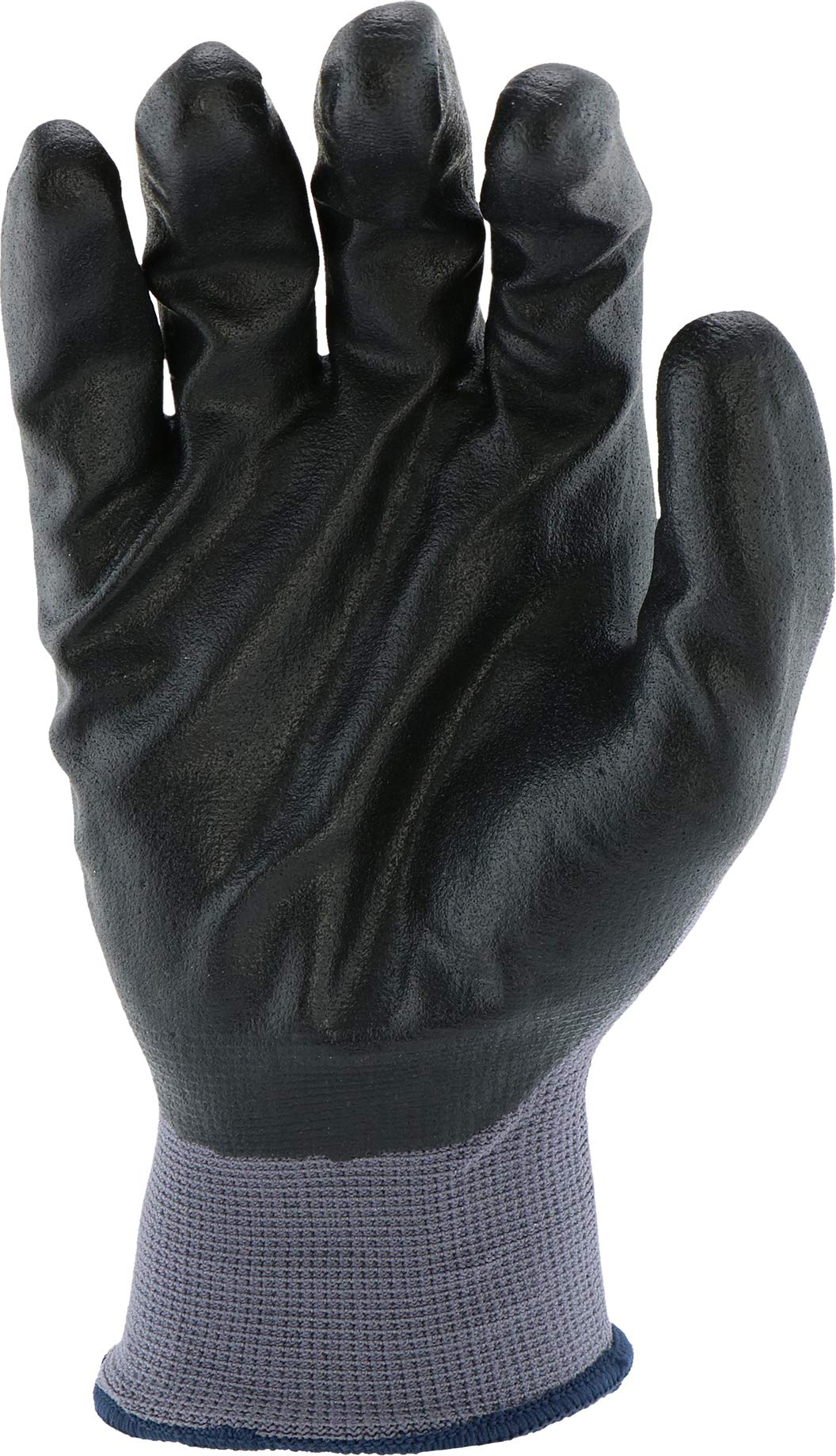 PosiGrip West Chester 713SNF Palm Dip Glove - [Pack of 12] XX-Large, Industrial Gloves, Black Foam Nitrile Coating on Polyester Shell, Knit Wrist