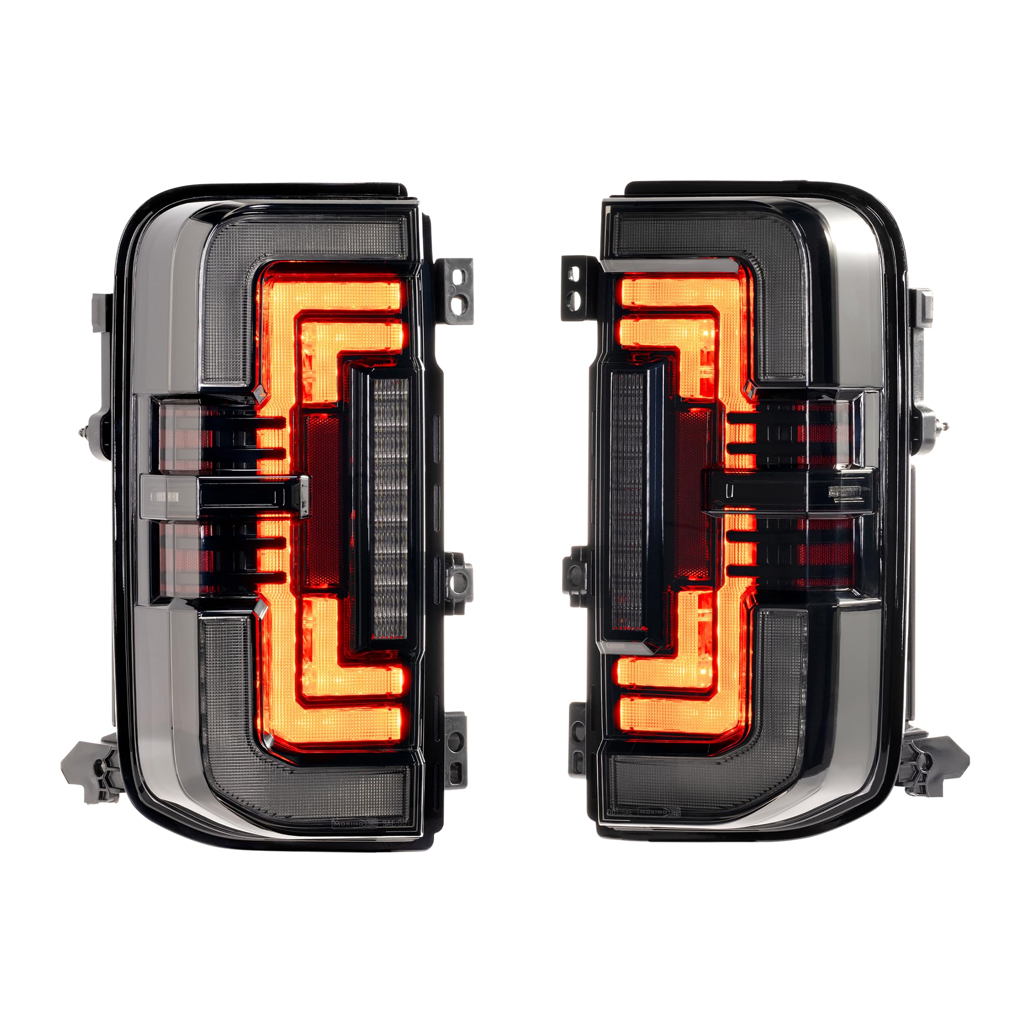Smoked Morimoto XB LED Taillights for Ford Bronco 21+ (LF750)