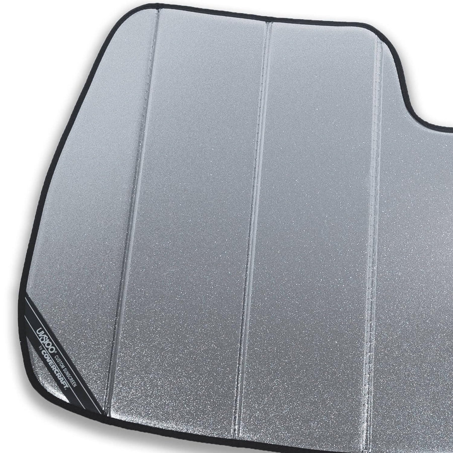 Covercraft Custom Sunscreen UVS100 Premier Series | Fits 2018-2025 Jeep Wrangler JL, 2020-2025 Jeep Gladiator | Galaxy Silver