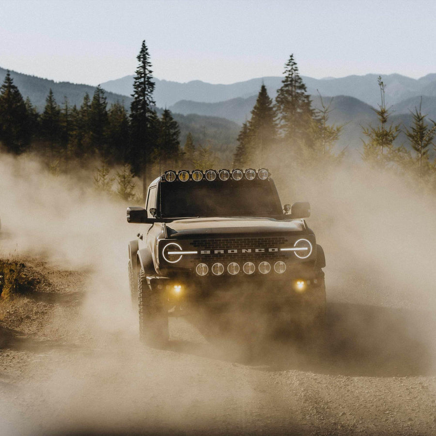 Flex ERA® KC Hilites SAE Fog Pocket Kit - 2021-Current Ford Bronco