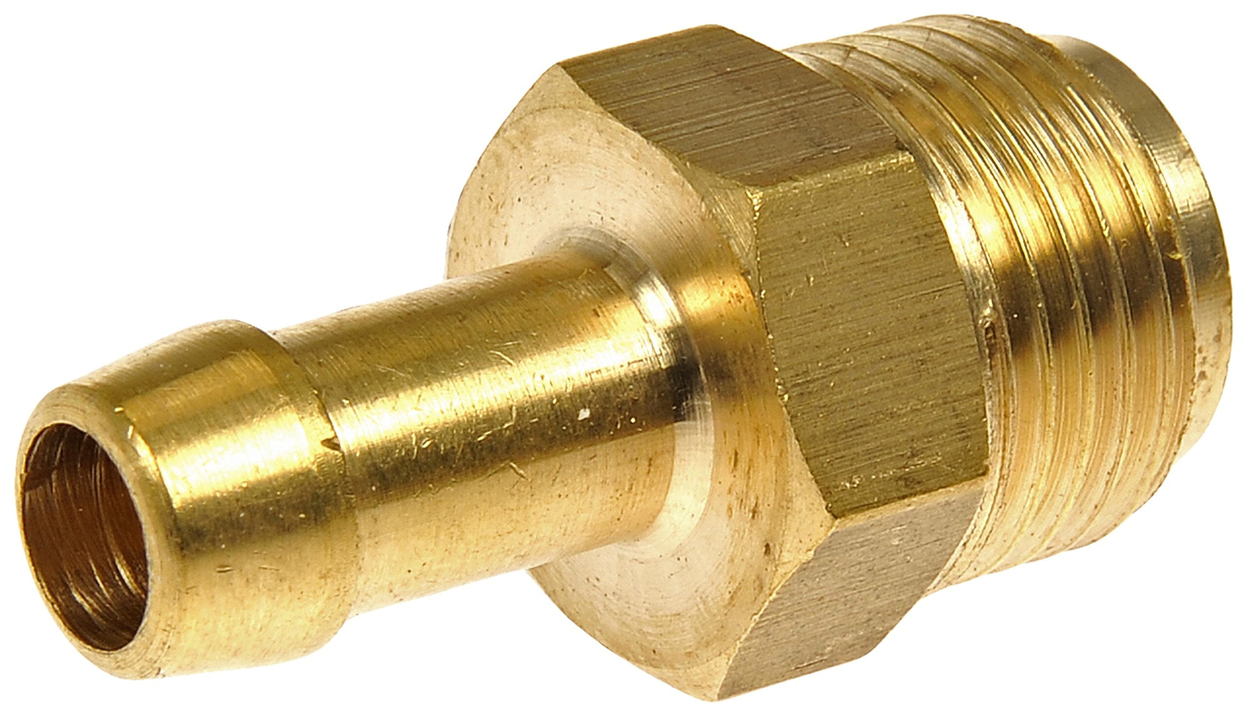 Dorman Fuel Hose Fitting 785-404D - Inverted Flare Male Connector - 5/16 In. X 3/8 In. Tube Universal Fit