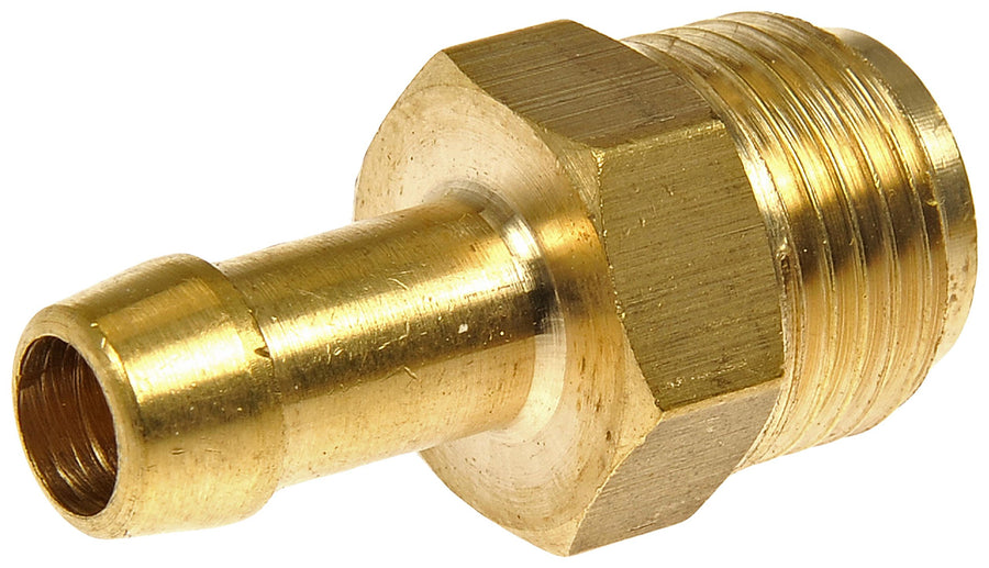 Dorman Fuel Hose Fitting 785-404D - Inverted Flare Male Connector - 5/16 In. X 3/8 In. Tube Universal Fit