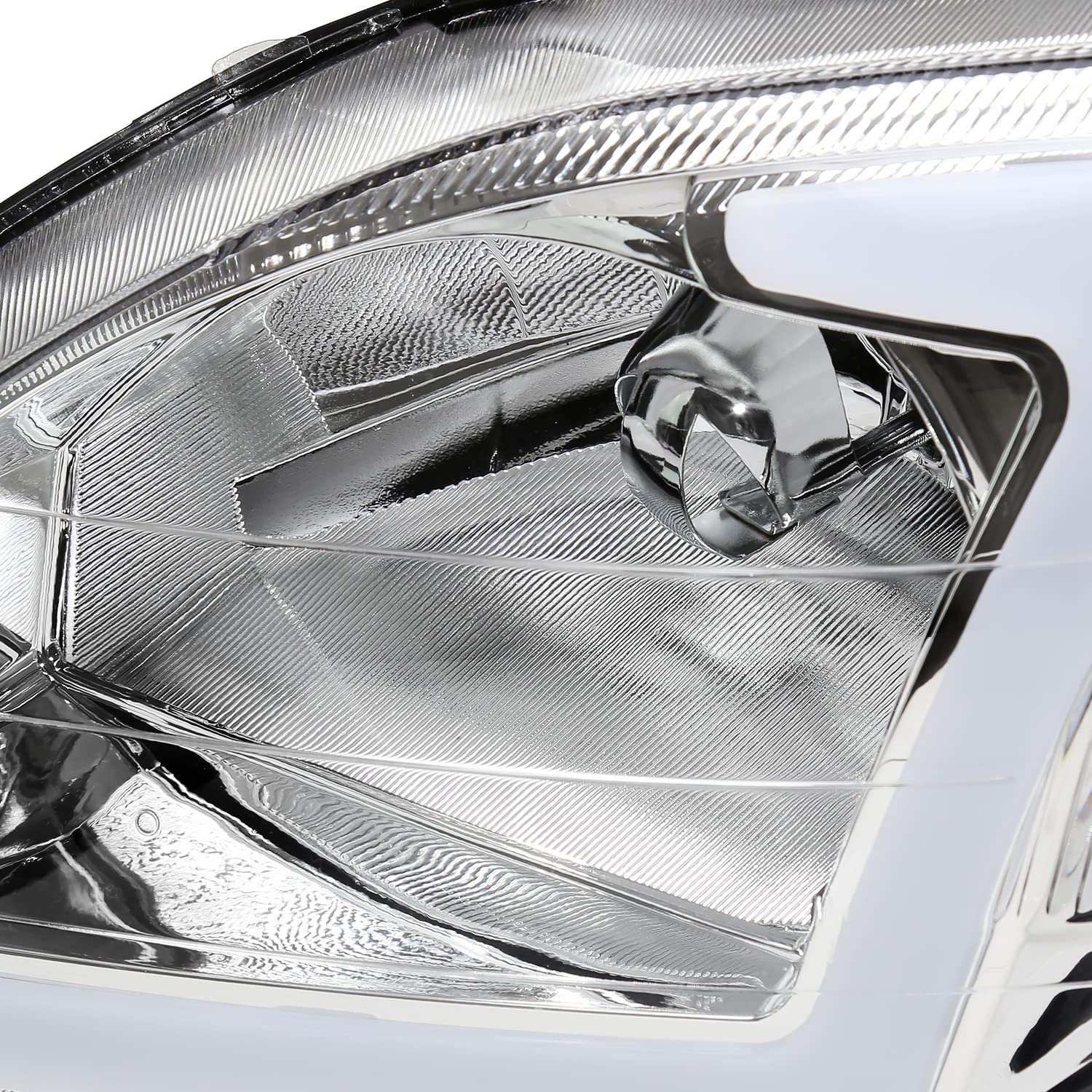 Clear Spec-D Tuning Headlights Replacement w/LED Strip Compatible with 1999-2000 Honda Civic EK/EJ/EM