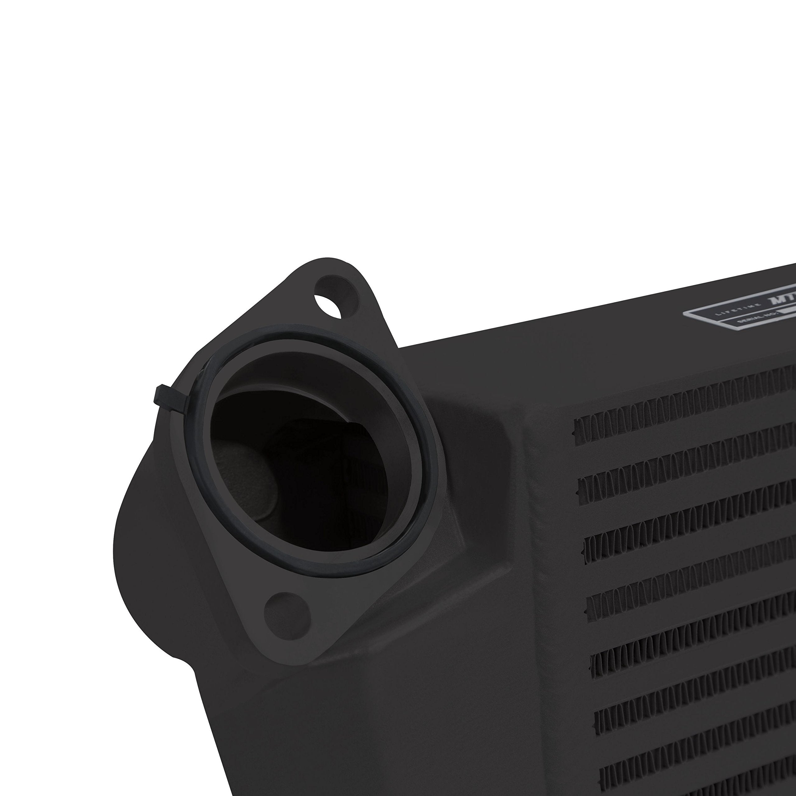 Mishimoto Top-Mount Intercooler MMTMIC-WRX-08BKBL Fits Subaru WRX 2008-2014 Black Cooler, Blue Hose