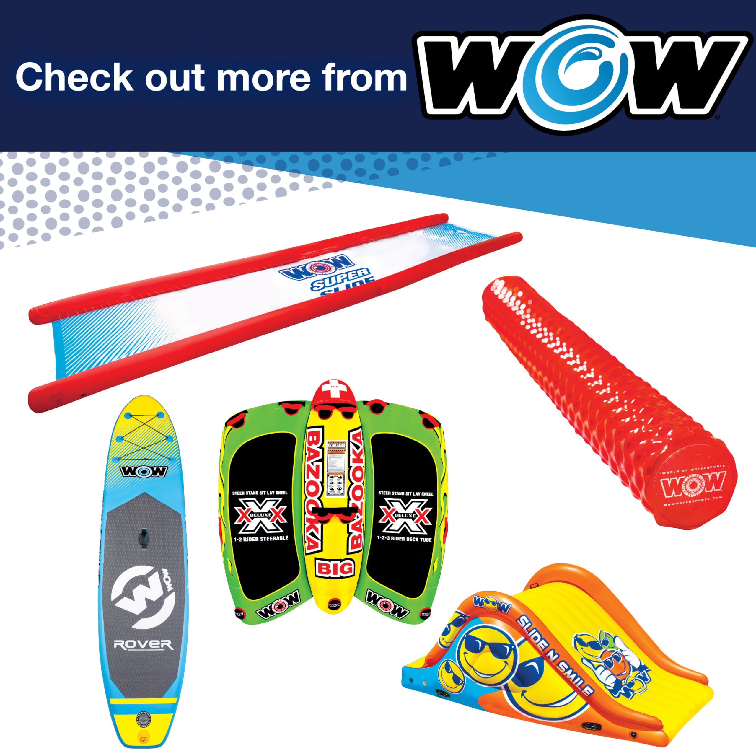 WOW Sports Whale Tail, Soft Foam Pool Float Swimming, Saddle Seat Float, Pool Chair & Lake Accessory for Kids, Pool Floats Adult