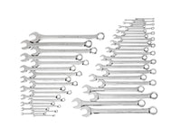 44 Pc. GEARWRENCH Master Combination Wrench Set, Metric/SAE - 81919