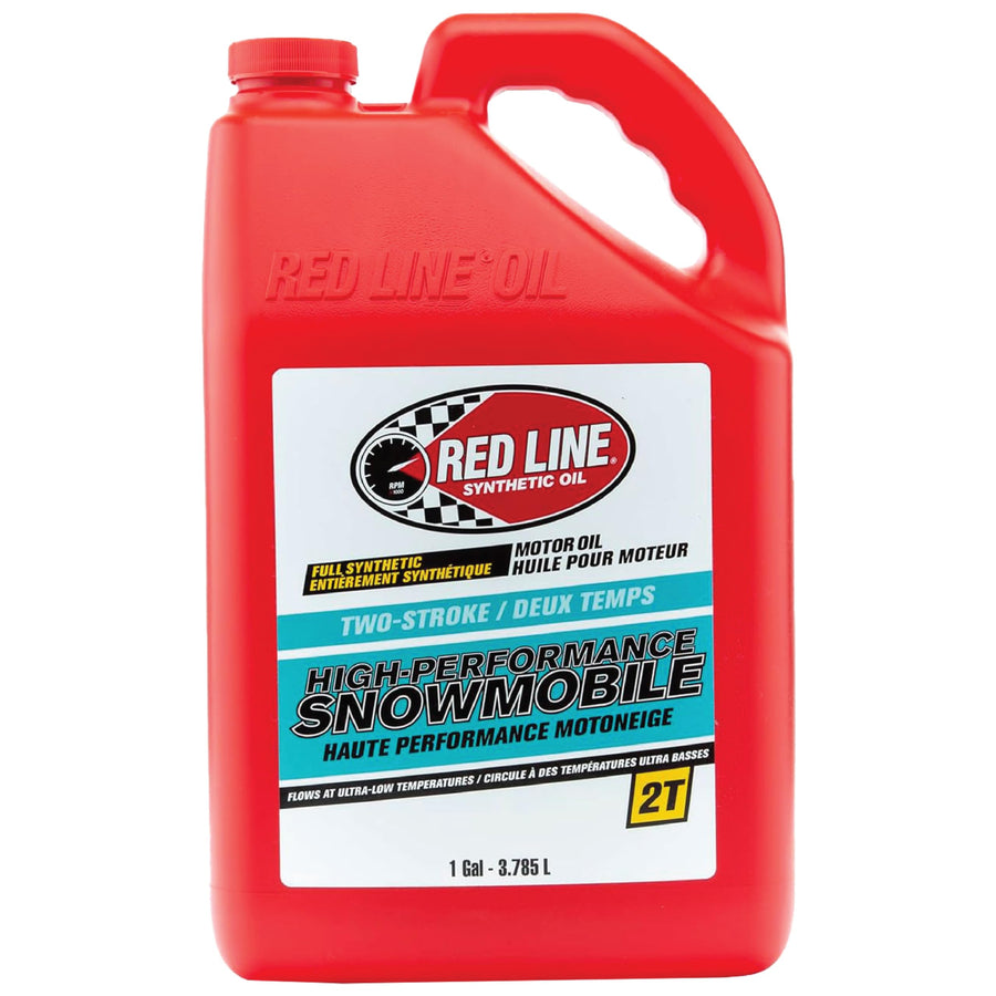 Snowmobile Oil Red Line 41005 Two-Stroke Synthetic - Gallon