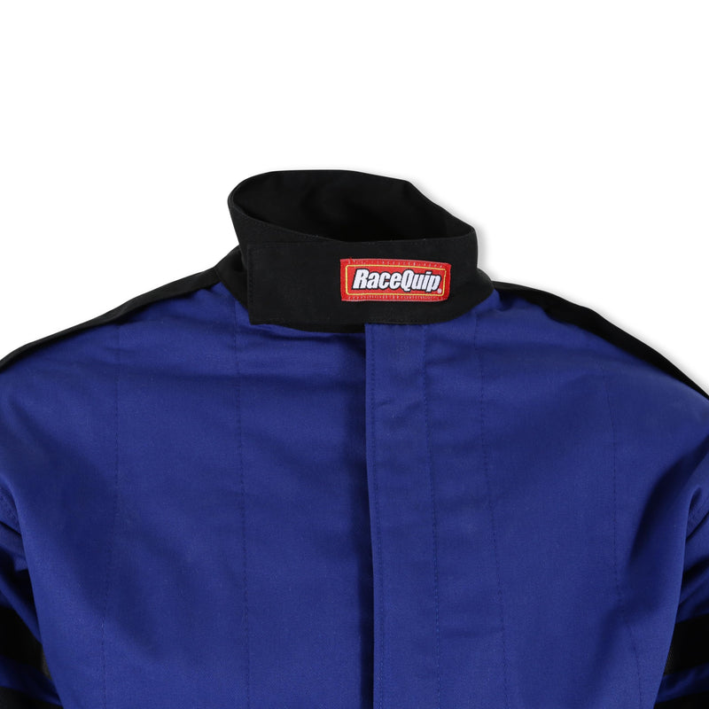 Multi Layer RaceQuip Racing Driver Fire Suit Jacket SFI 3.2A/ 5 Blue Medium 121023