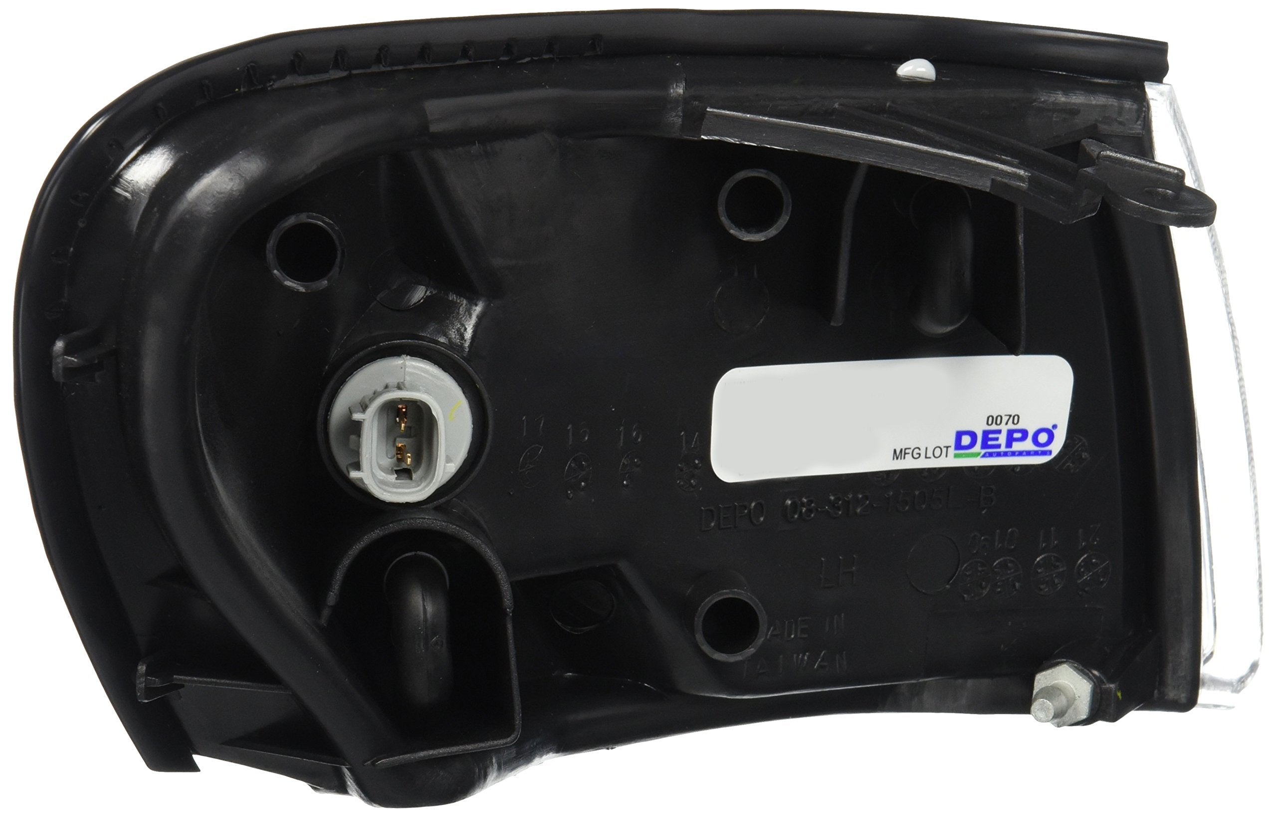 Replacement DEPO 312-1505L-AS Driver Side Side Marker Light Assembly