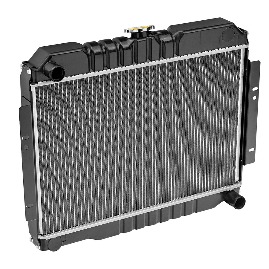 17101.15 | Omix-Ada | Radiator, 2 Row, GM V8 Engine Conversion | OE Reference: 350R3 | Fits 1972-1986 Jeep CJ