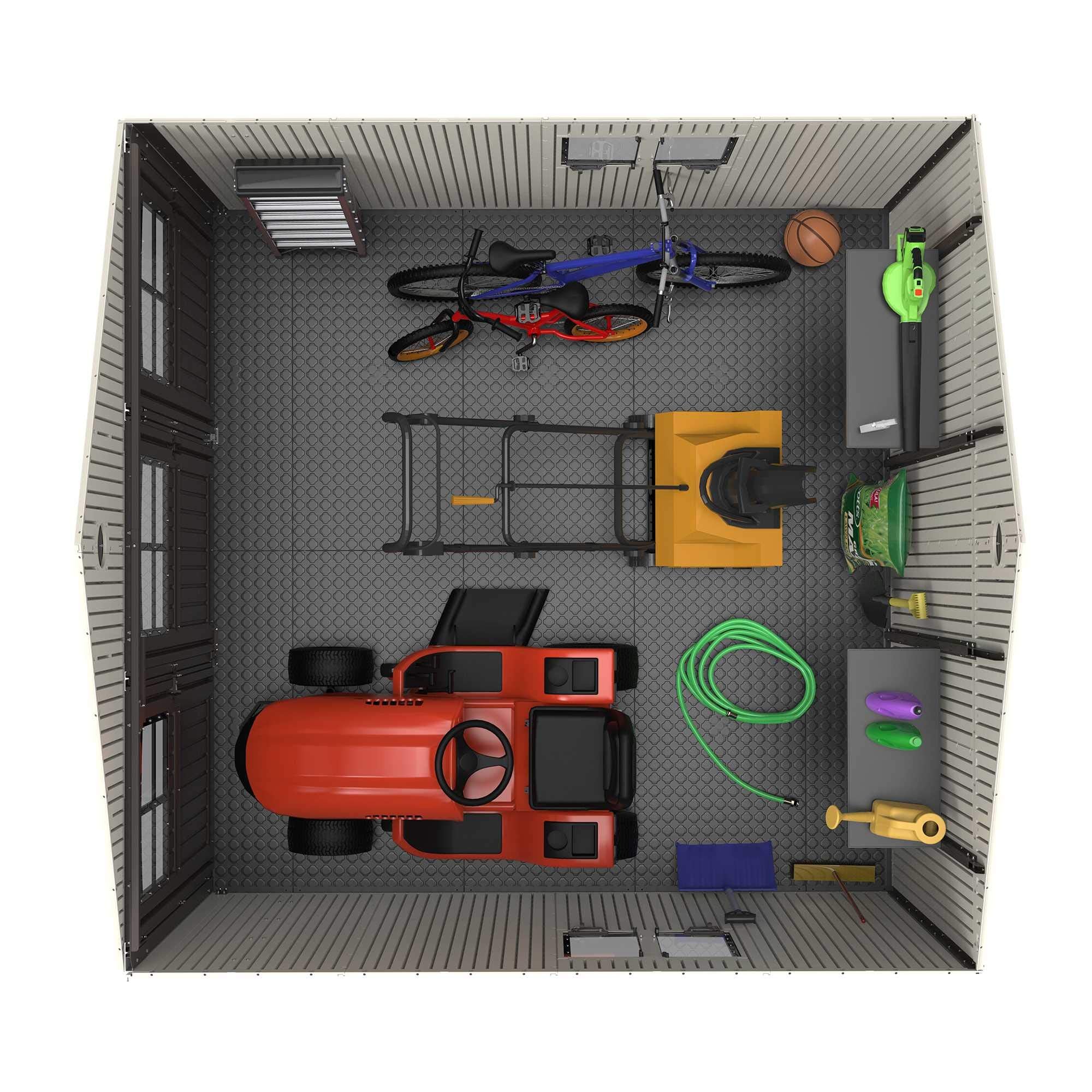 Outdoor Storage Shed Lifetime 60187 11 x 11'.