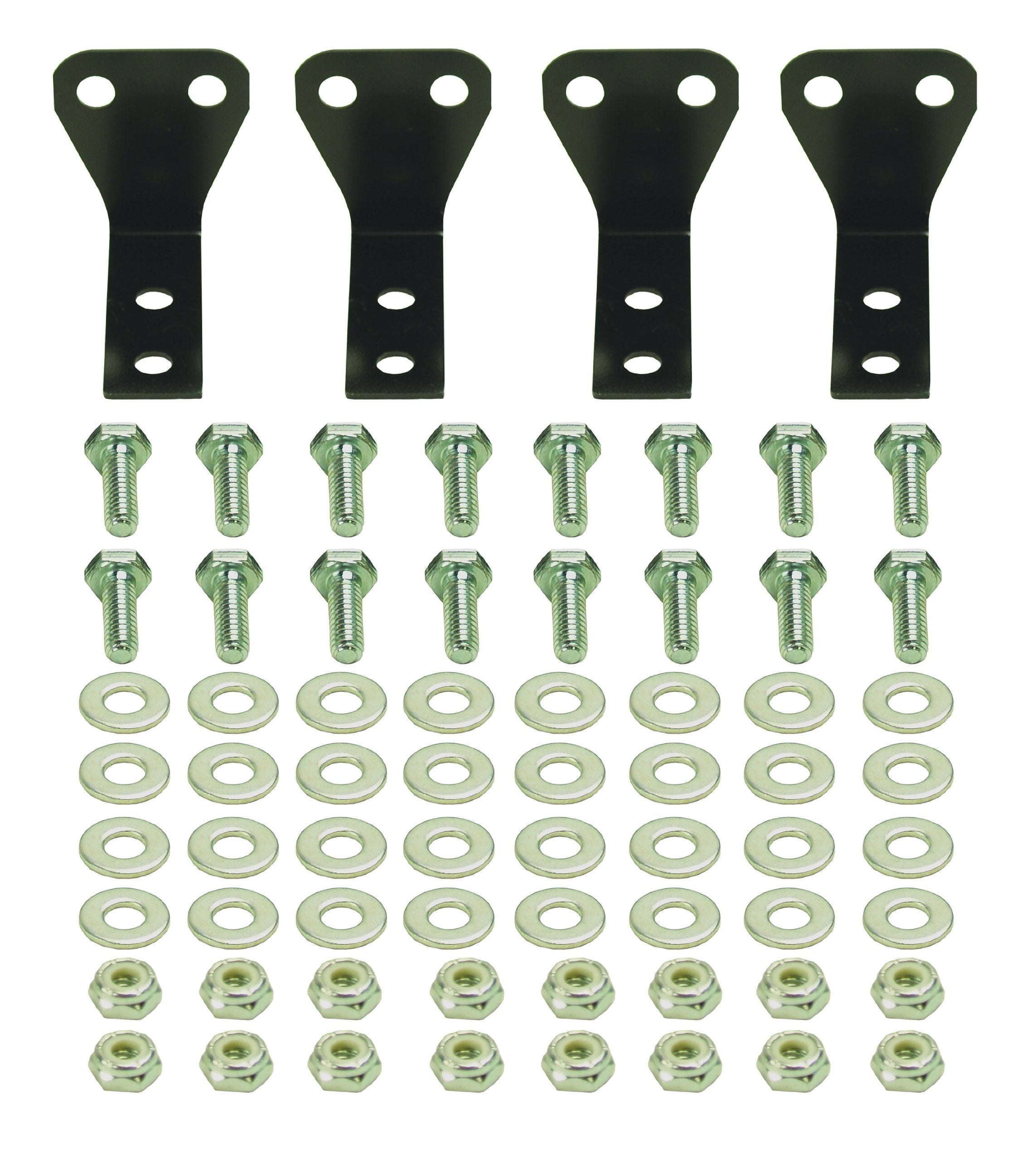 50020 Derale Stacked Plate Cooler Mounting Bracket Kit 10 Row Core