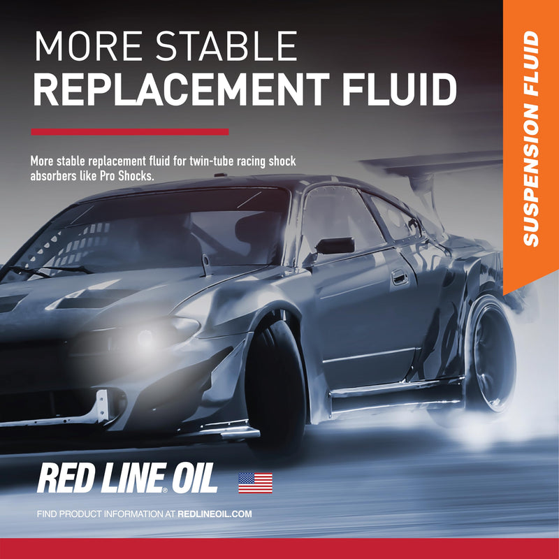 10WT Red Line Medium Synthetic Suspension Fluid (Red) - 16 Ounce