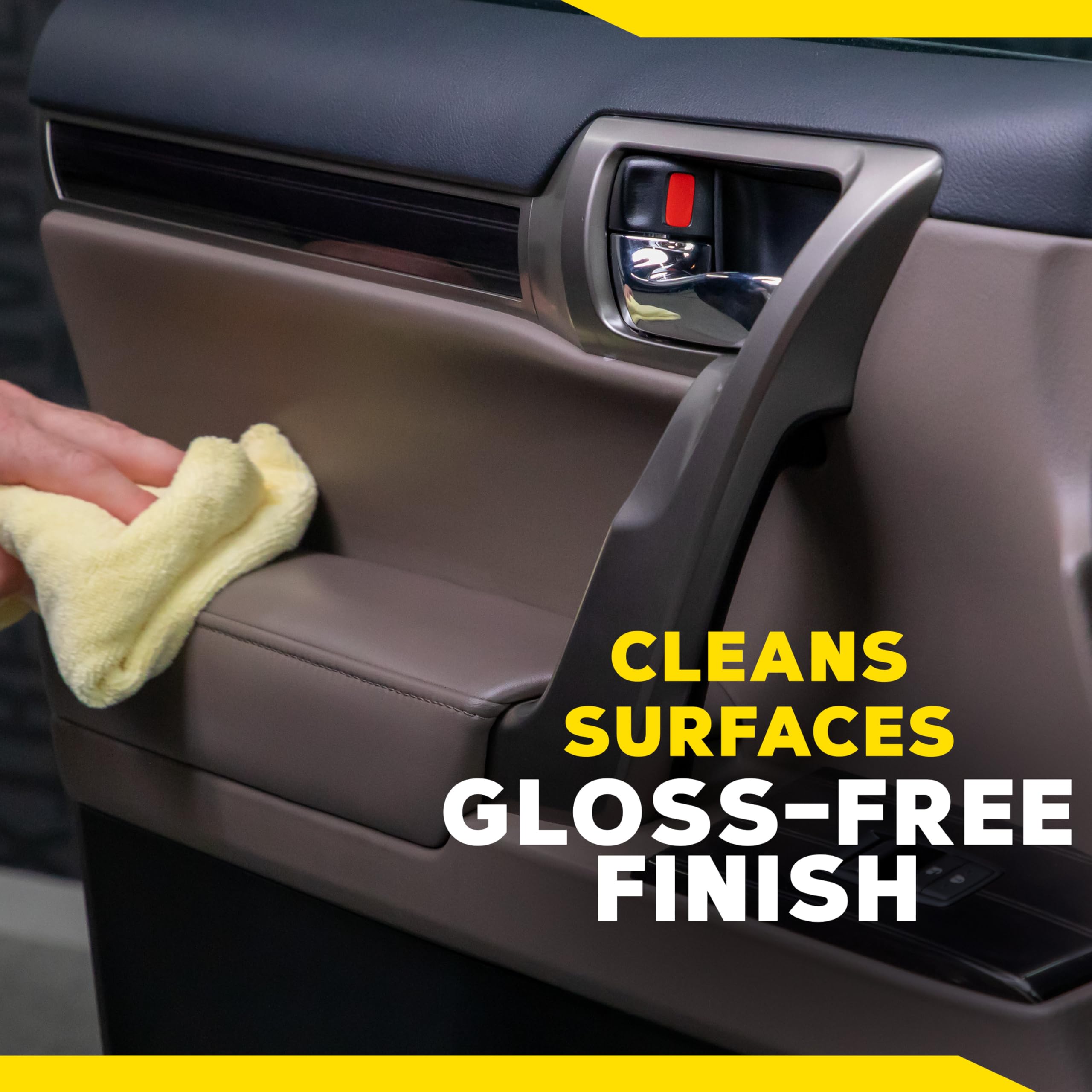 Meguiar's Interior Cleaner All Surface - All Purpose Interior Cleaner Quickly and Safely Cleans All Your Surfaces and Leaves Behind a Pleasant Scent, 16oz