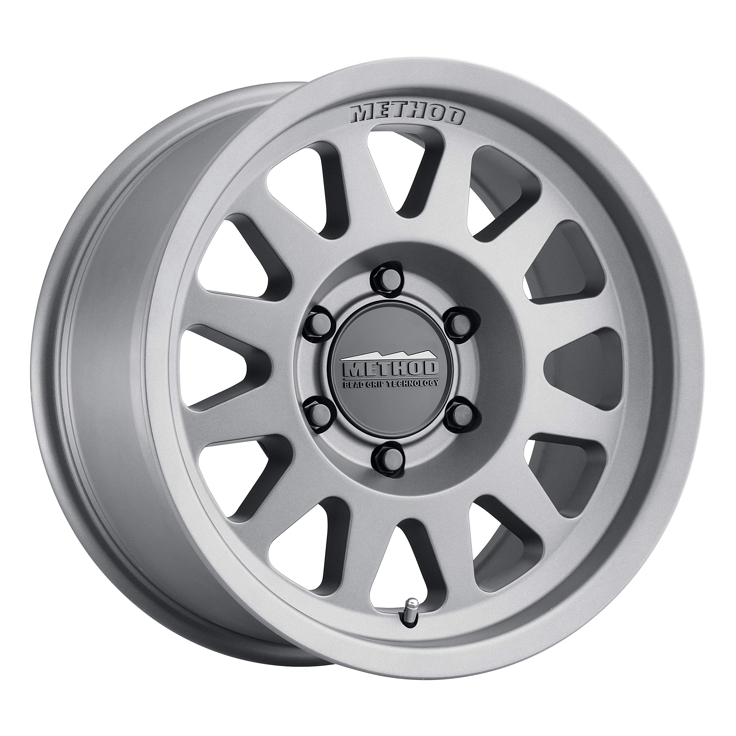 704 Method Race Wheels Titanium 17x8.5" 6x5.5", 0mm offset 4.75" Backspace, MR70478560800
