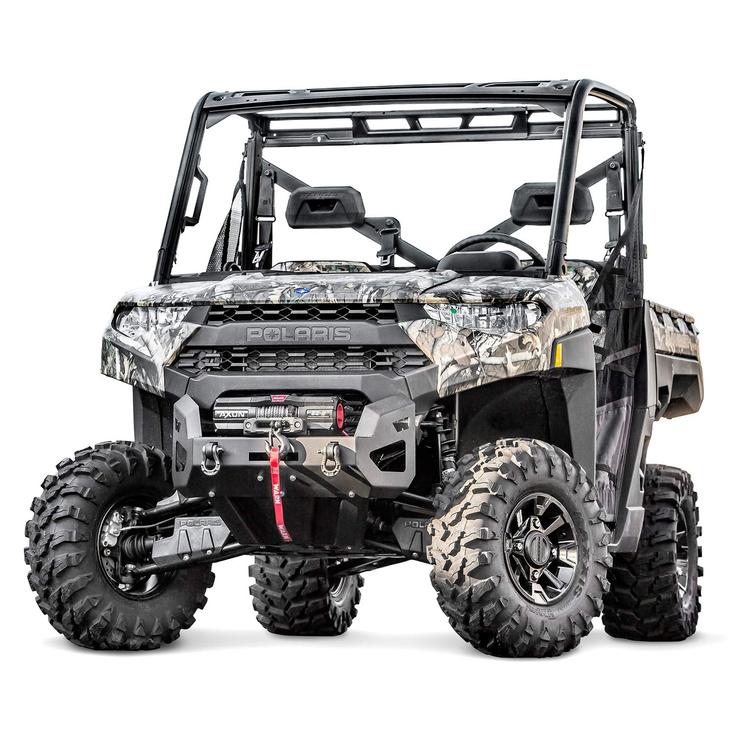 Front WARN UTV Bumper for Polaris Ranger XP: 900 (2014-19), 1000 (2018-19)