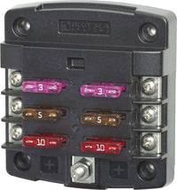 Blue Sea Systems 5033 6 Way Circuits ST Blade Fuse Block, 100 Amps