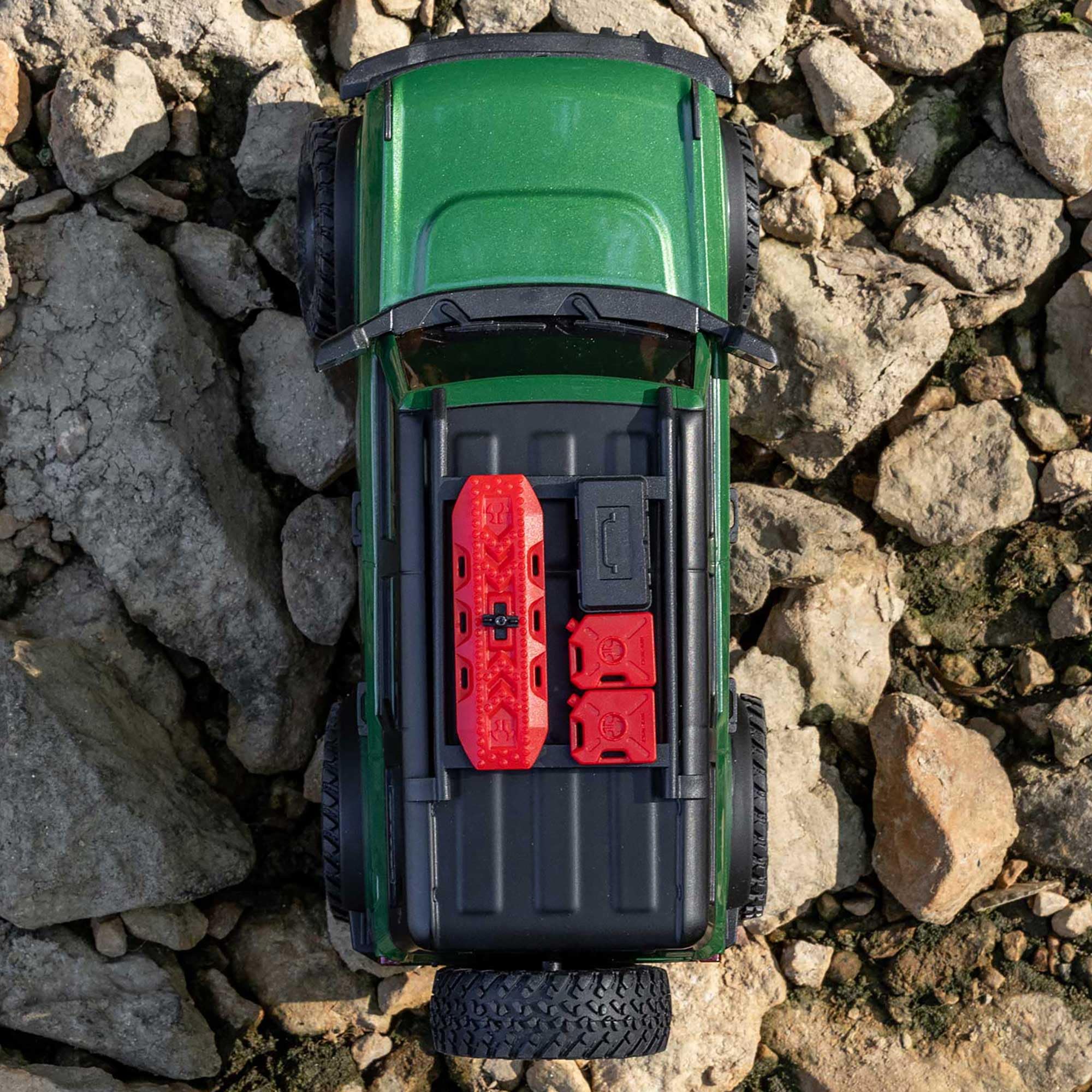 Axial RC Truck 1/24 SCX24 4X4 Ford Bronco RTR Brushed Rock Crawler (Battery & Charger Included), Green, AXI00006V2T5