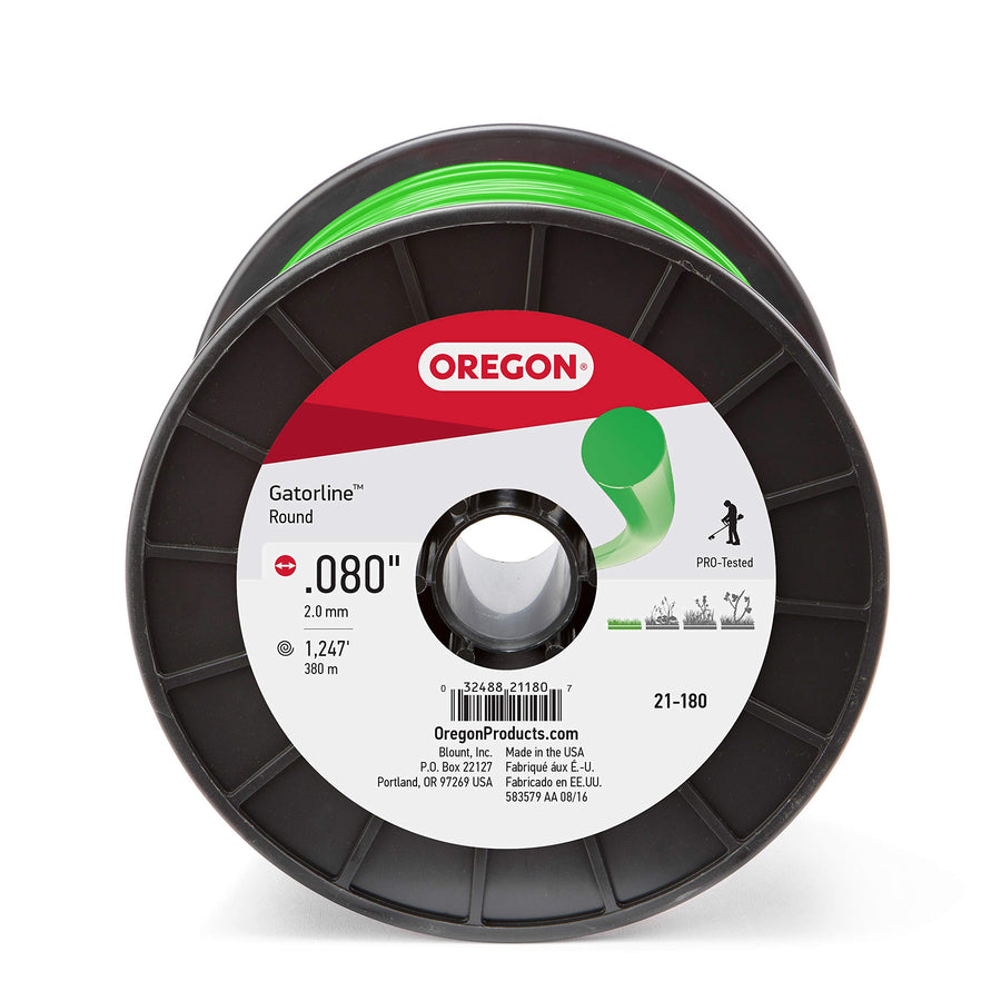 Oregon Round Gatorline 21-180, .080", 3lb