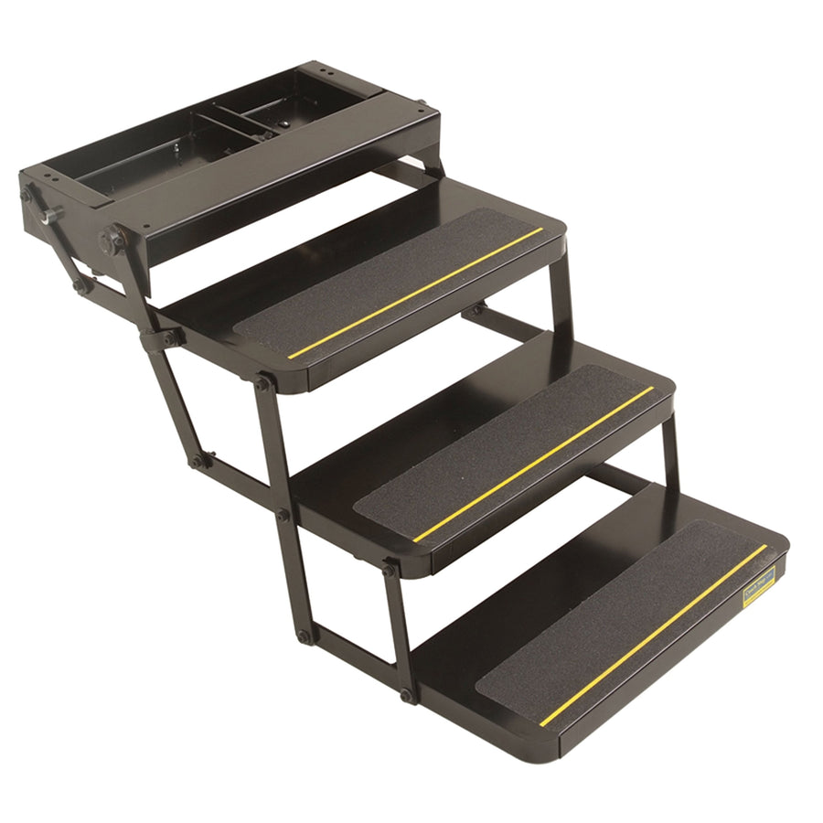 24" Triple Motorized Lippert Components Coach Step