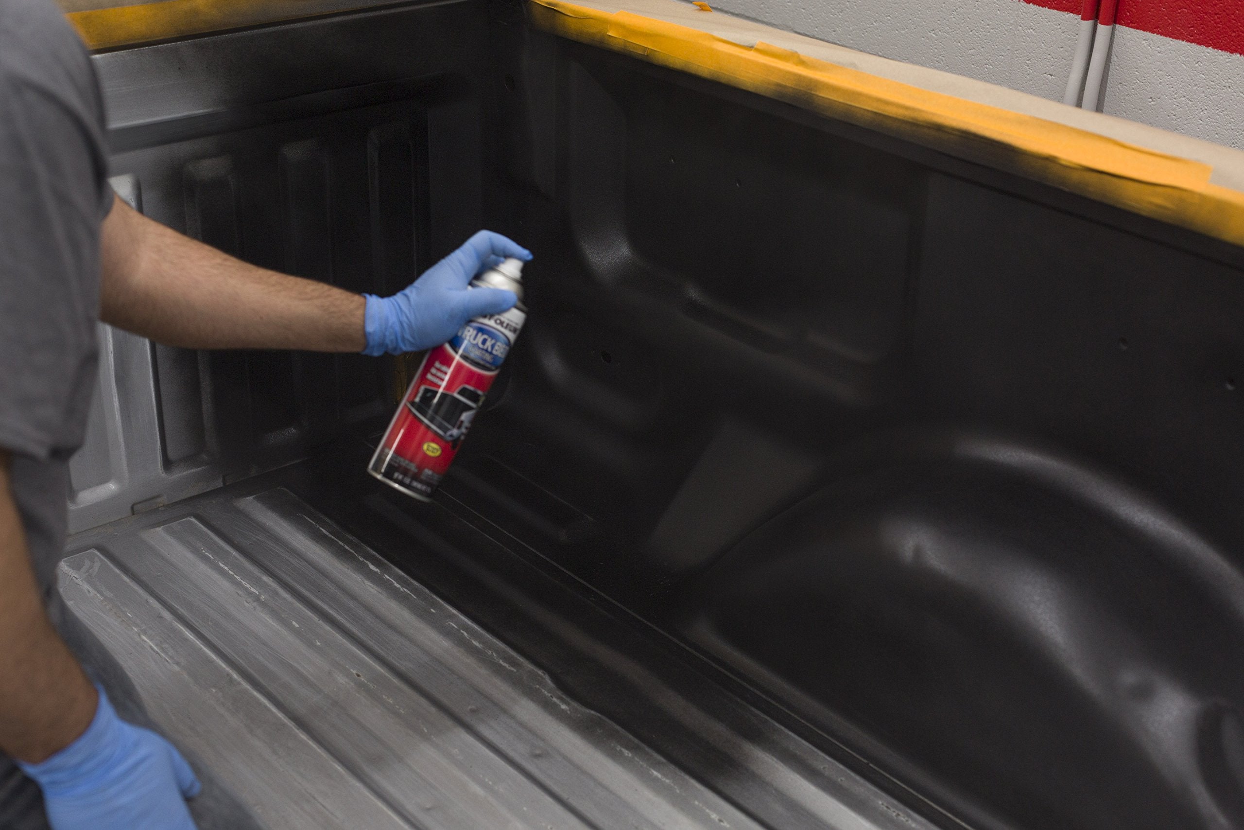Rust-Oleum Automotive 248914 Truck Bed Coating Spray, 15 oz, Black