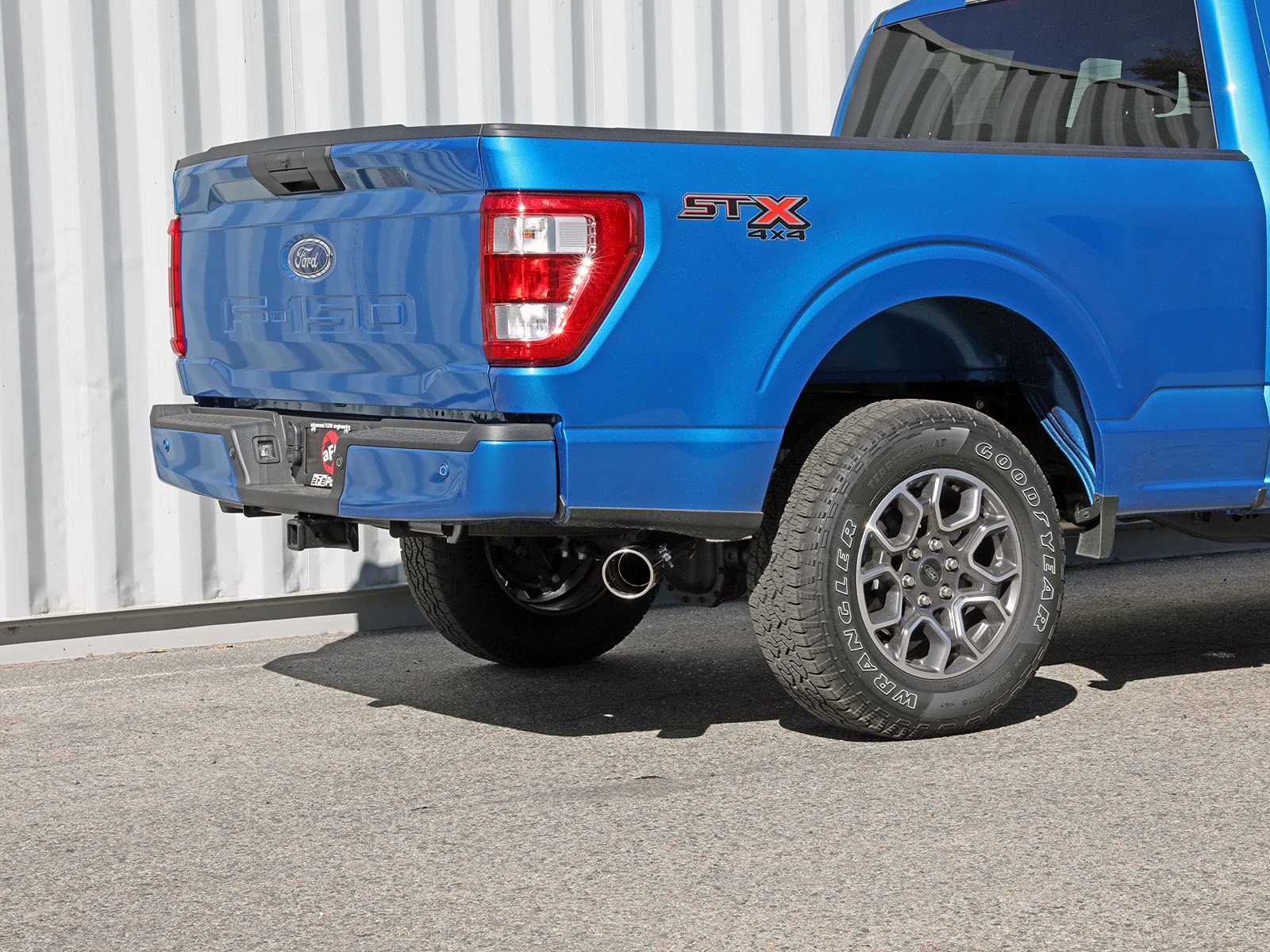 aFe POWER Apollo GT Series 3 IN to 3-1/2 IN 409 SS Cat-Back Exhaust System w/Polish Tip, fits Ford F-150 2021 V6-2.7L/3.5L (tt)/V8-5.0L