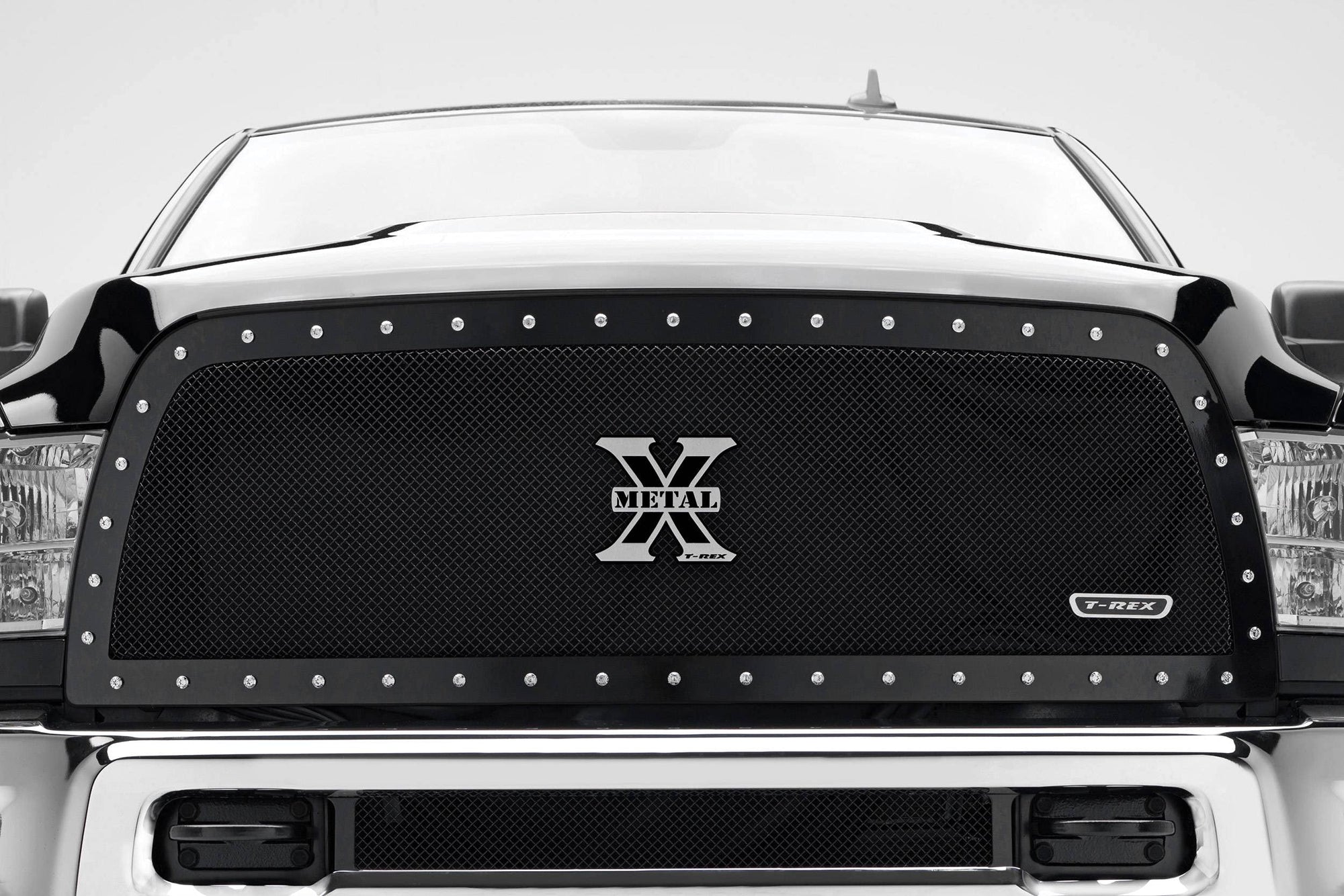 X-Metal Grille T-Rex Grilles 6714521 for Dodge Ram, Black