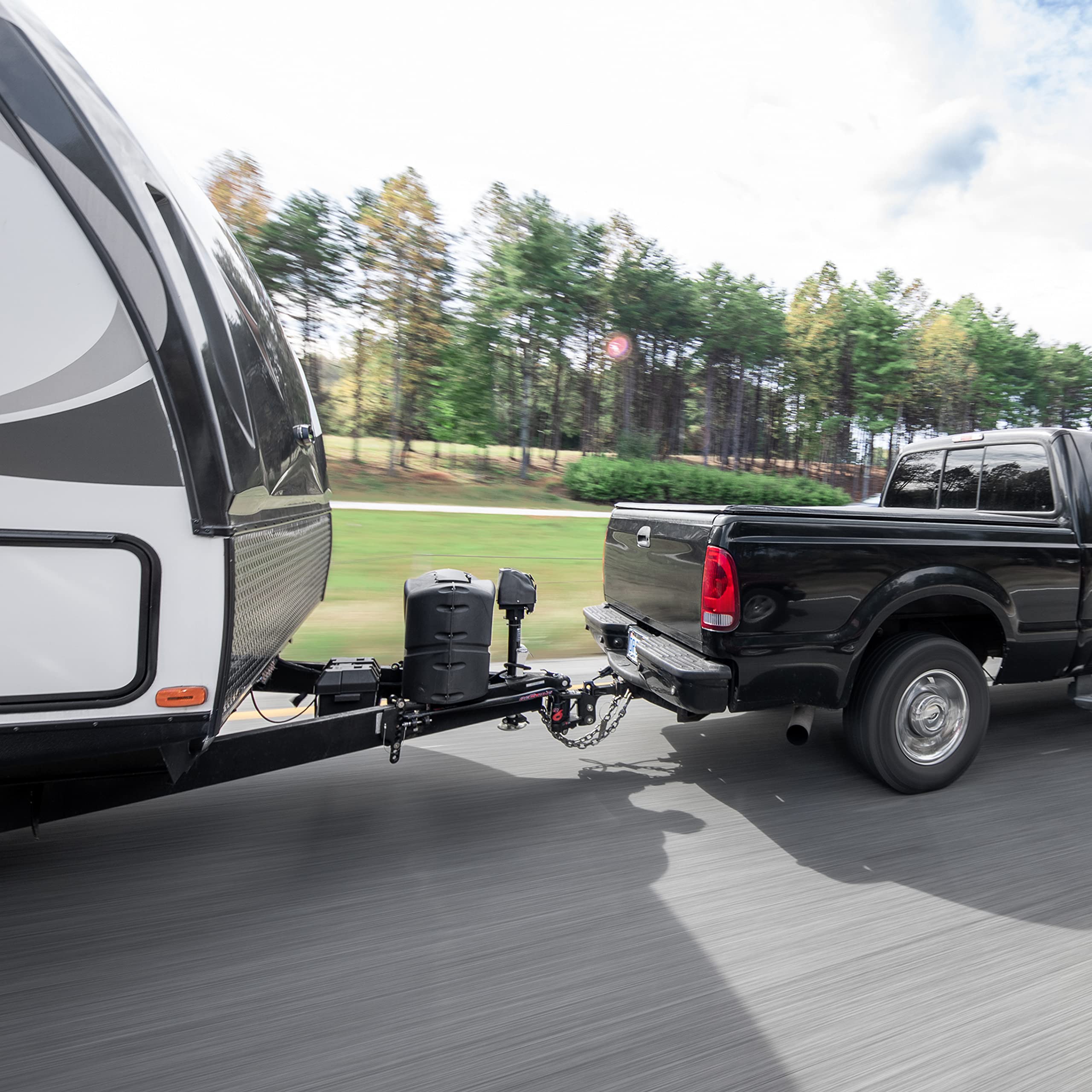 Eaz-Lift Camco ReCurve R6 1,200lb Camper/RV Weight Distribution Hitch - Features Premium Adaptive Sway Control & 2-5/16" Hitch Ball w/15,000lb Max Rating - 1,400lb Max Tongue Weight Rating (48734)