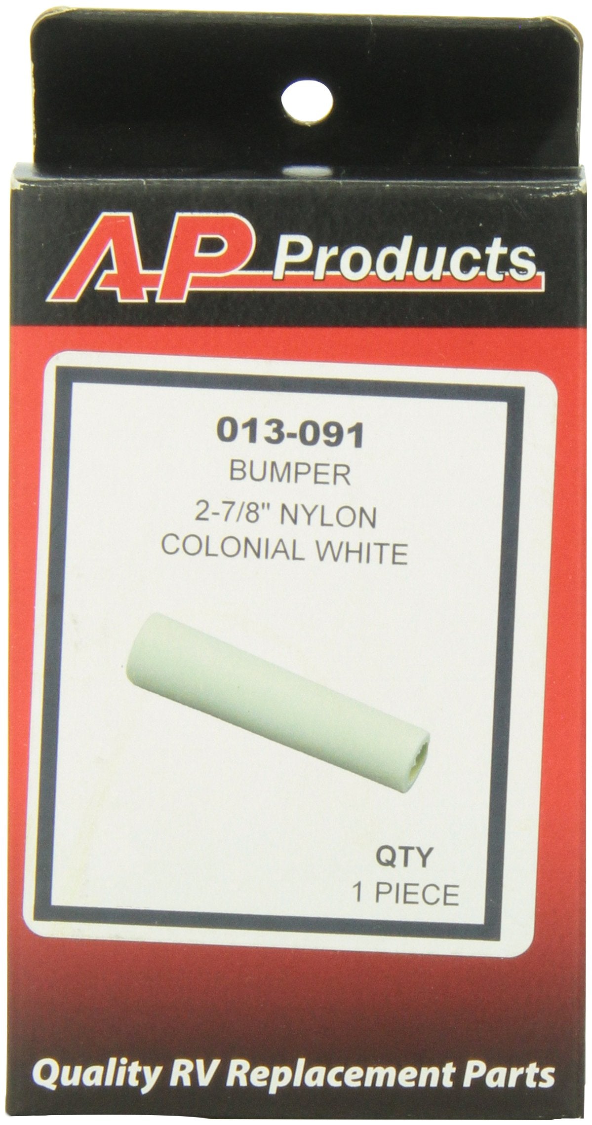 Nylon Bumper AP Products 013-091 - 2-7/8", Colonial White