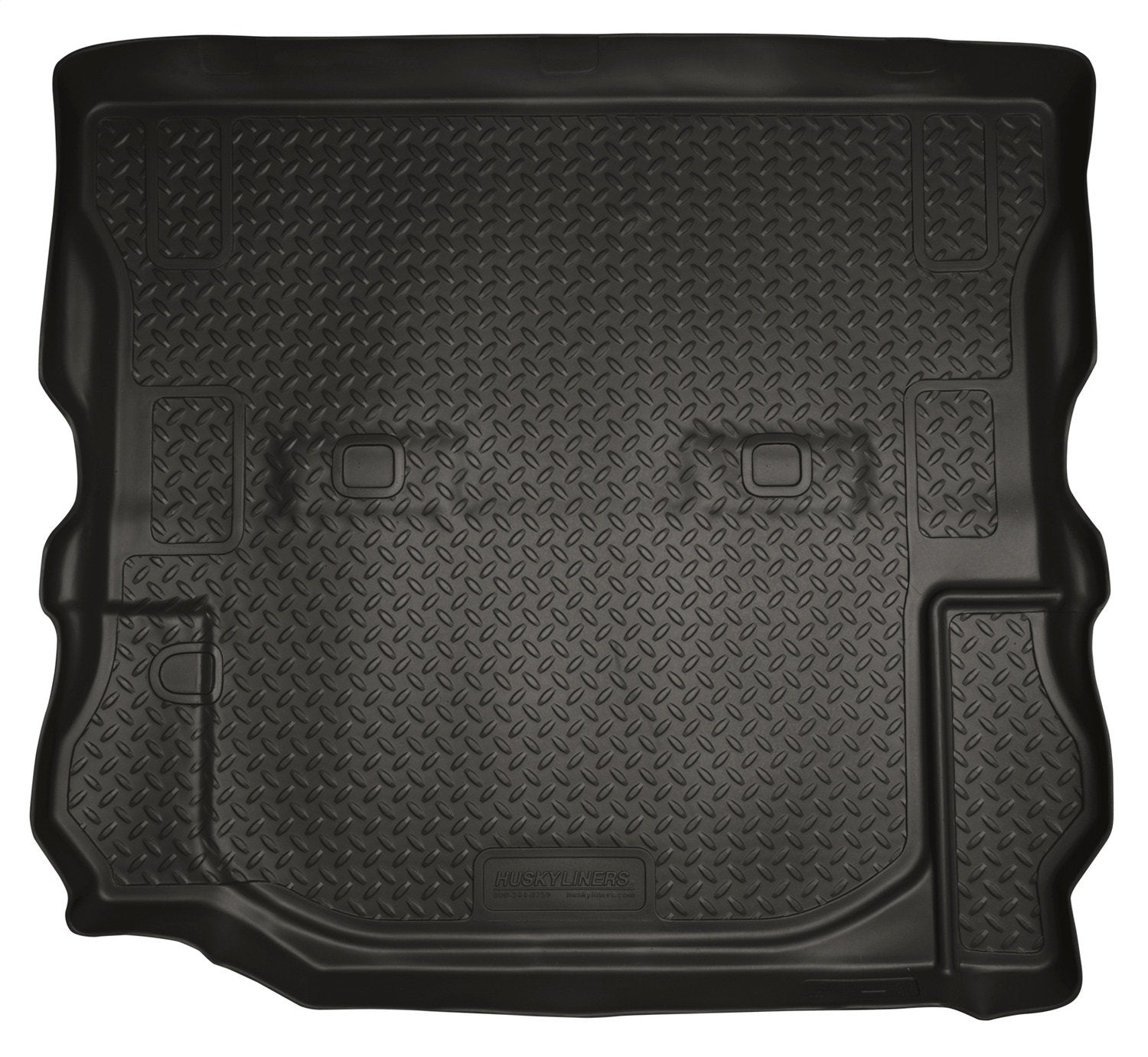 Husky Liners Series Classic Style | Fits 2011-2017 Jeep Wrangler 2 Door, 2018 Jeep Wrangler JK 2 Door | Cargo Liner, Black | 20541