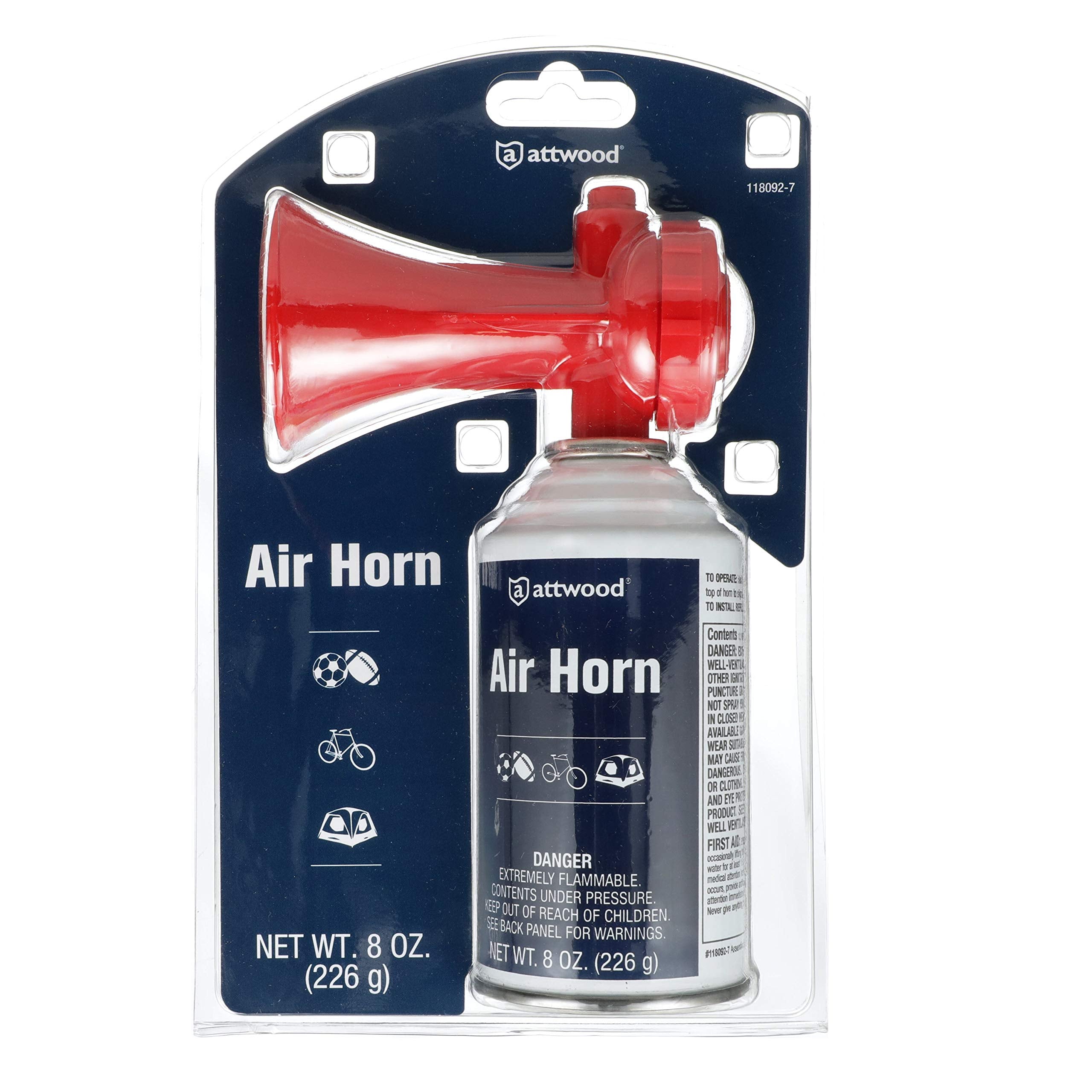 Portable Boat Air Horn attwood 118092-7 8-oz