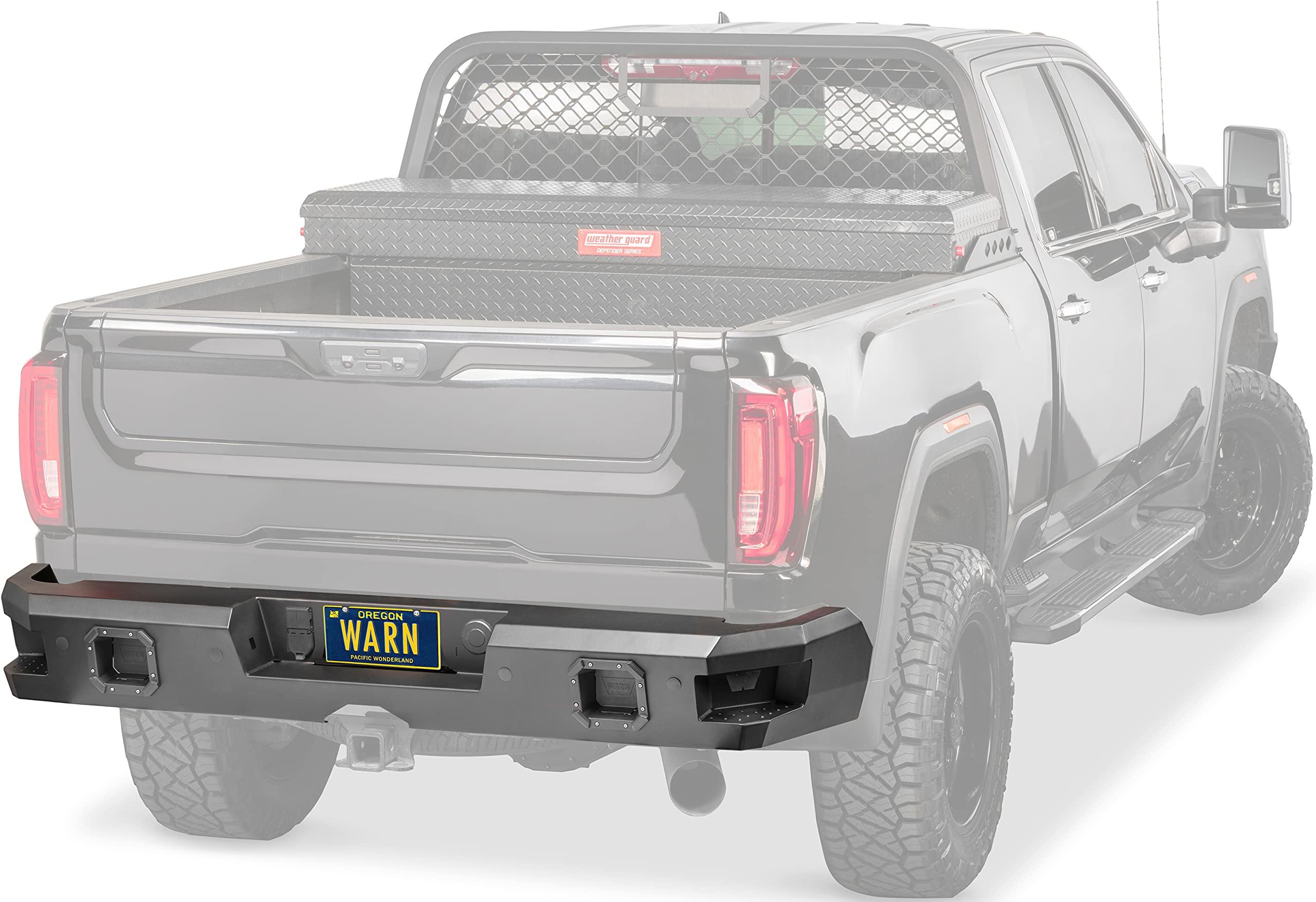 Ascent WARN 106850 Front Bumper, Fits: Chevrolet Silverado and Sierra 1500/2500 / 3500 (2020-2021) Trucks