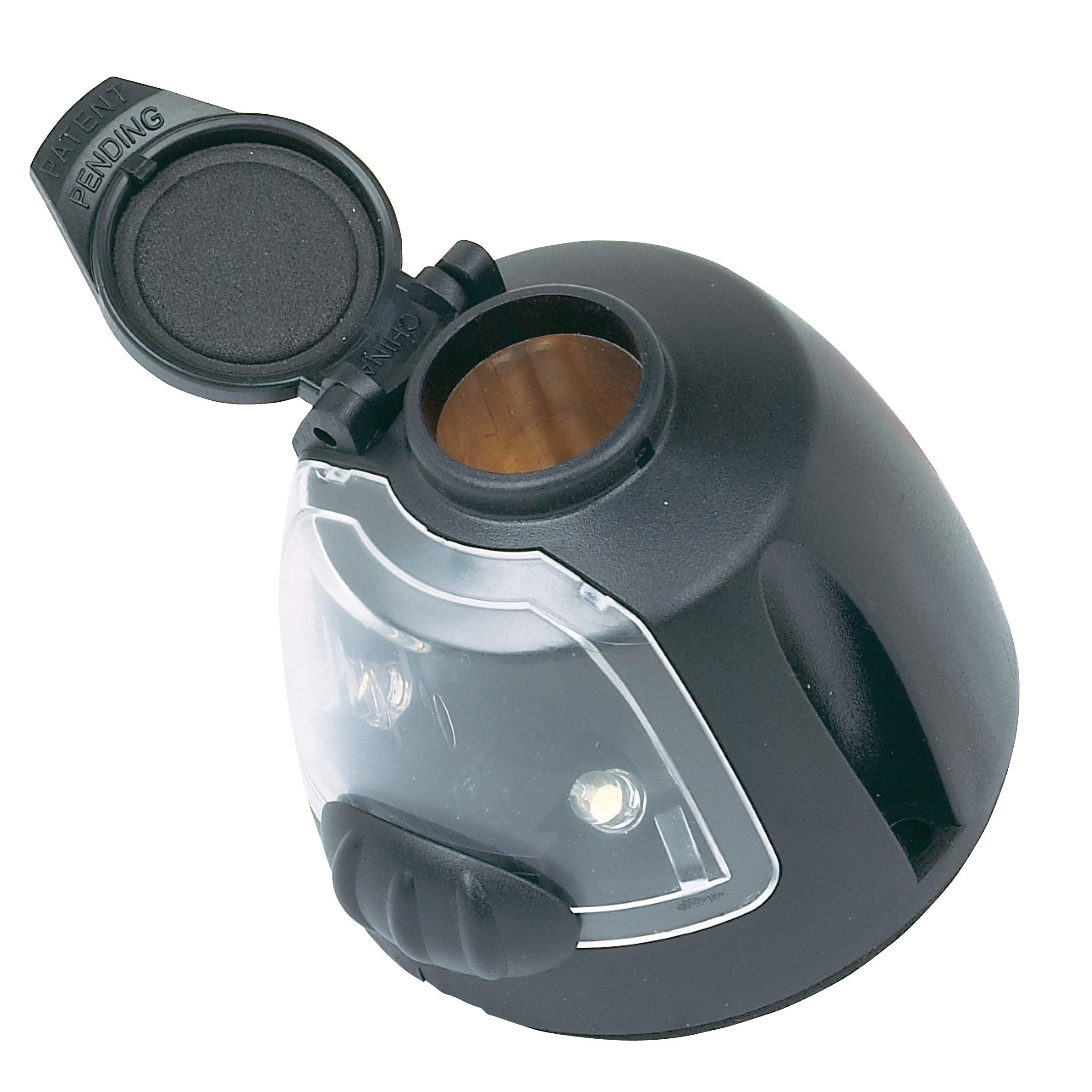 12 Volt Power Socket with Utility Light Hopkins 55120