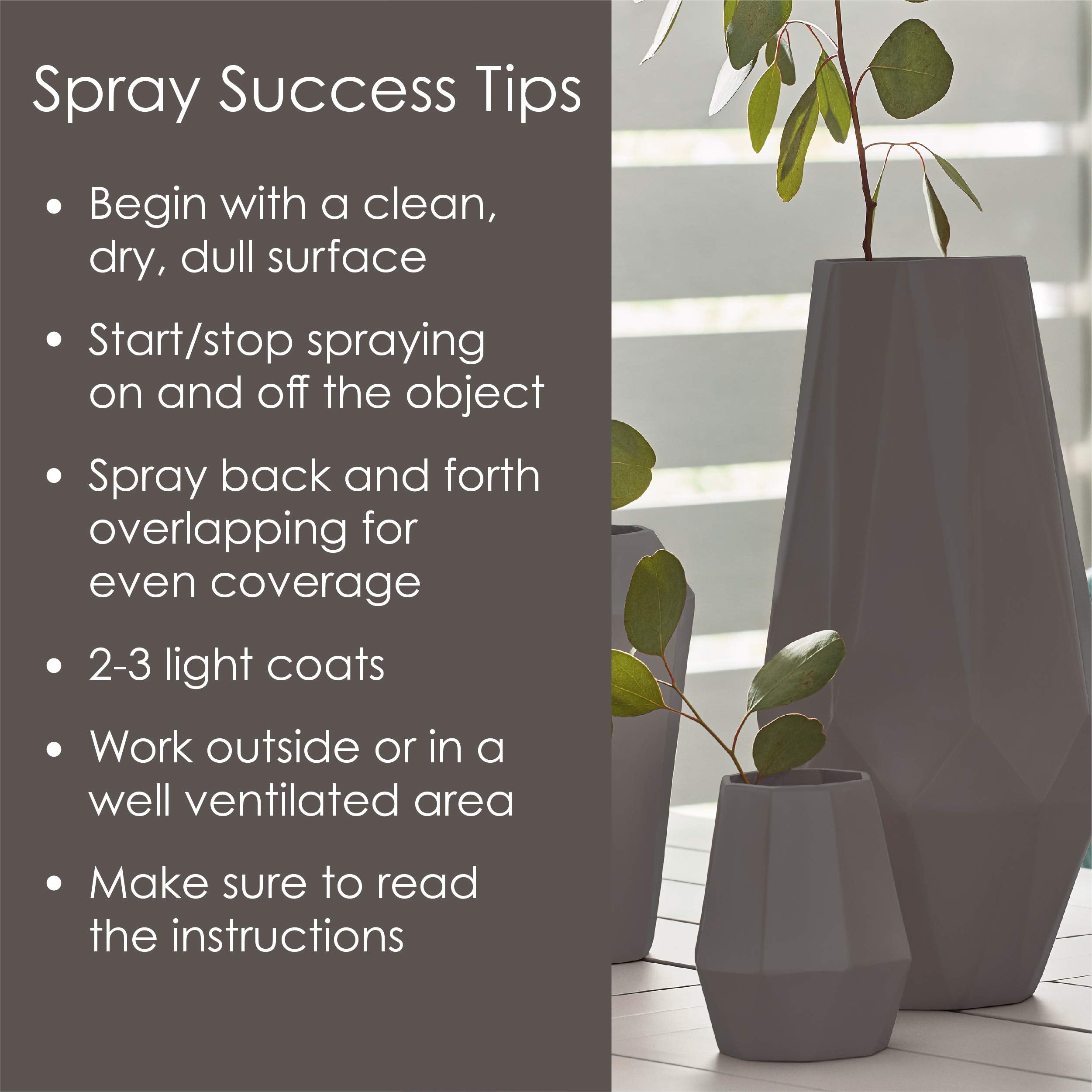 Krylon All-In-One Fusion Adhesive Spray Paint for Indoor/Outdoor Use, 12 oz, Otter Brown