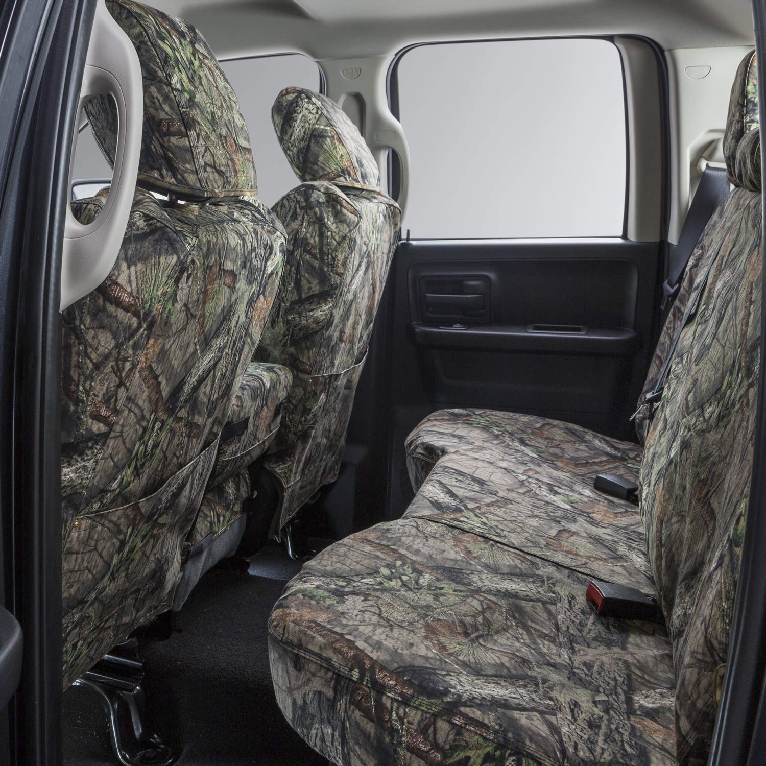 Covercraft Mossy Oak Camo Carhartt SeatSaver Front Row Custom Fit Seat Cover for Select Dodge/Ram Models - Duck Weave (Break-Up Country)